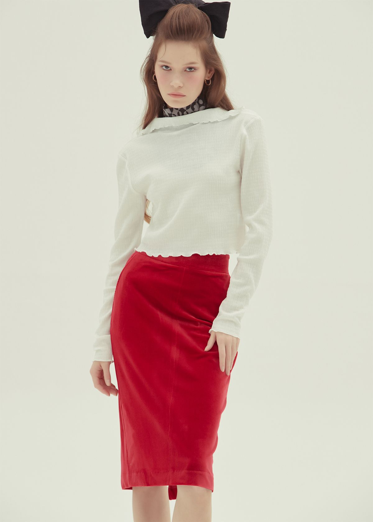 에프엠9102(FM91.02) ROMANTIC PLEATS_white