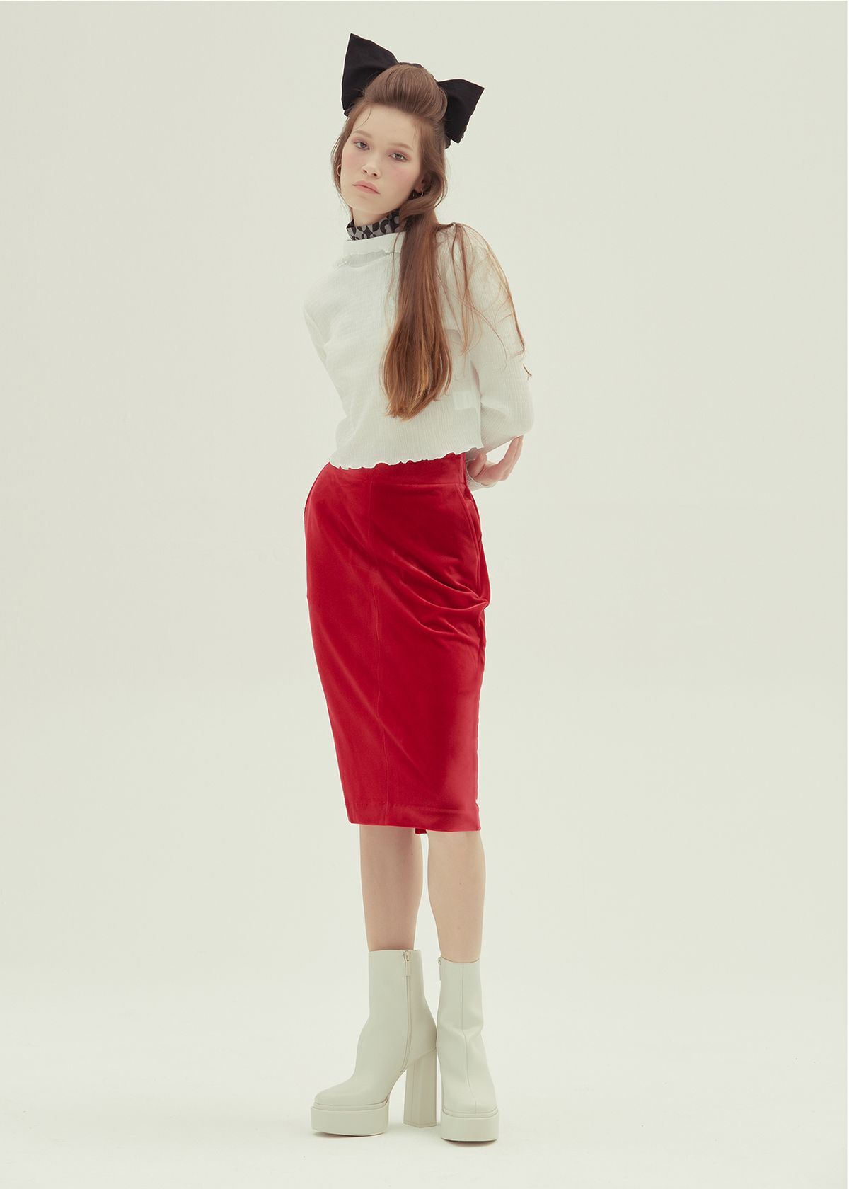 에프엠9102(FM91.02) ROMANTIC PLEATS_white