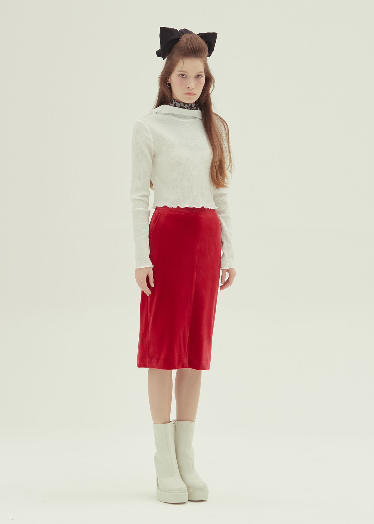 에프엠9102(FM91.02) ROMANTIC PLEATS_white