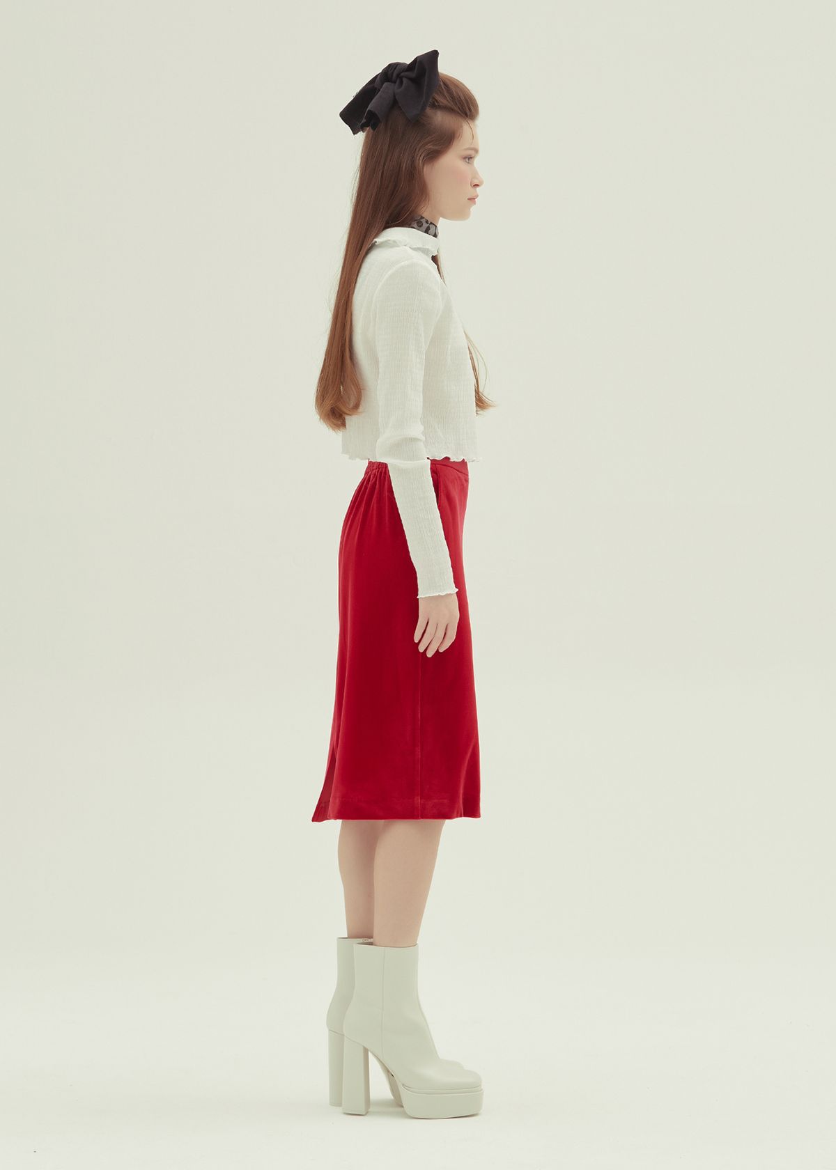 에프엠9102(FM91.02) ROMANTIC PLEATS_white