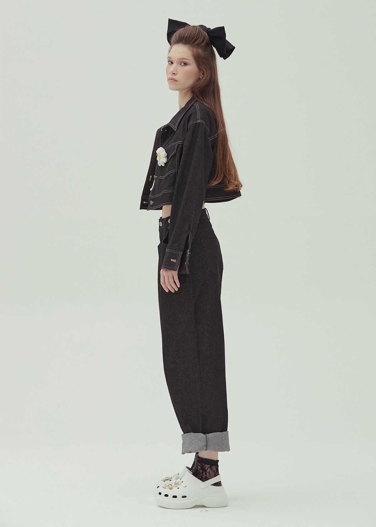 에프엠9102(FM91.02) CANDY JACKET_black