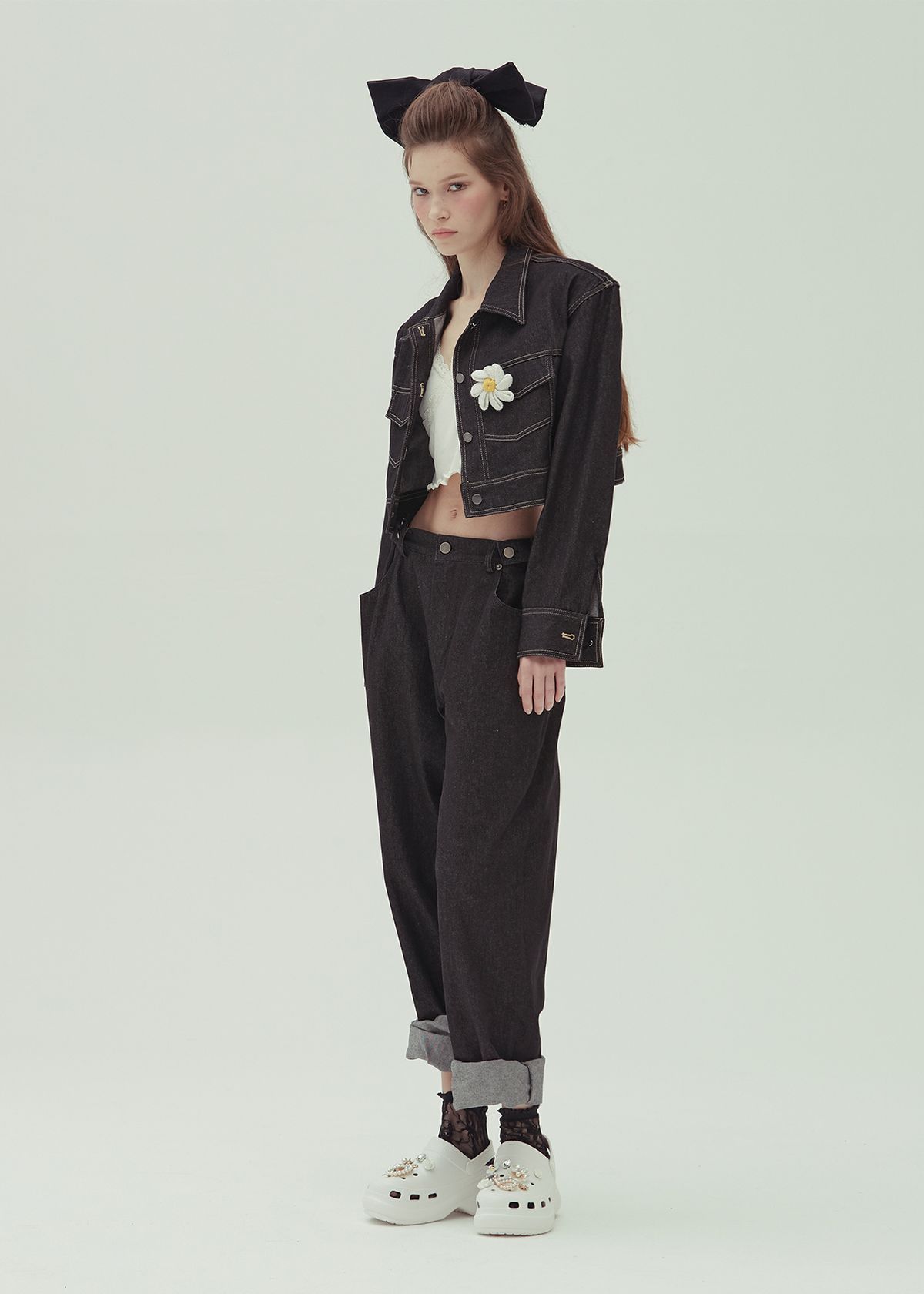 에프엠9102(FM91.02) CANDY JACKET_black