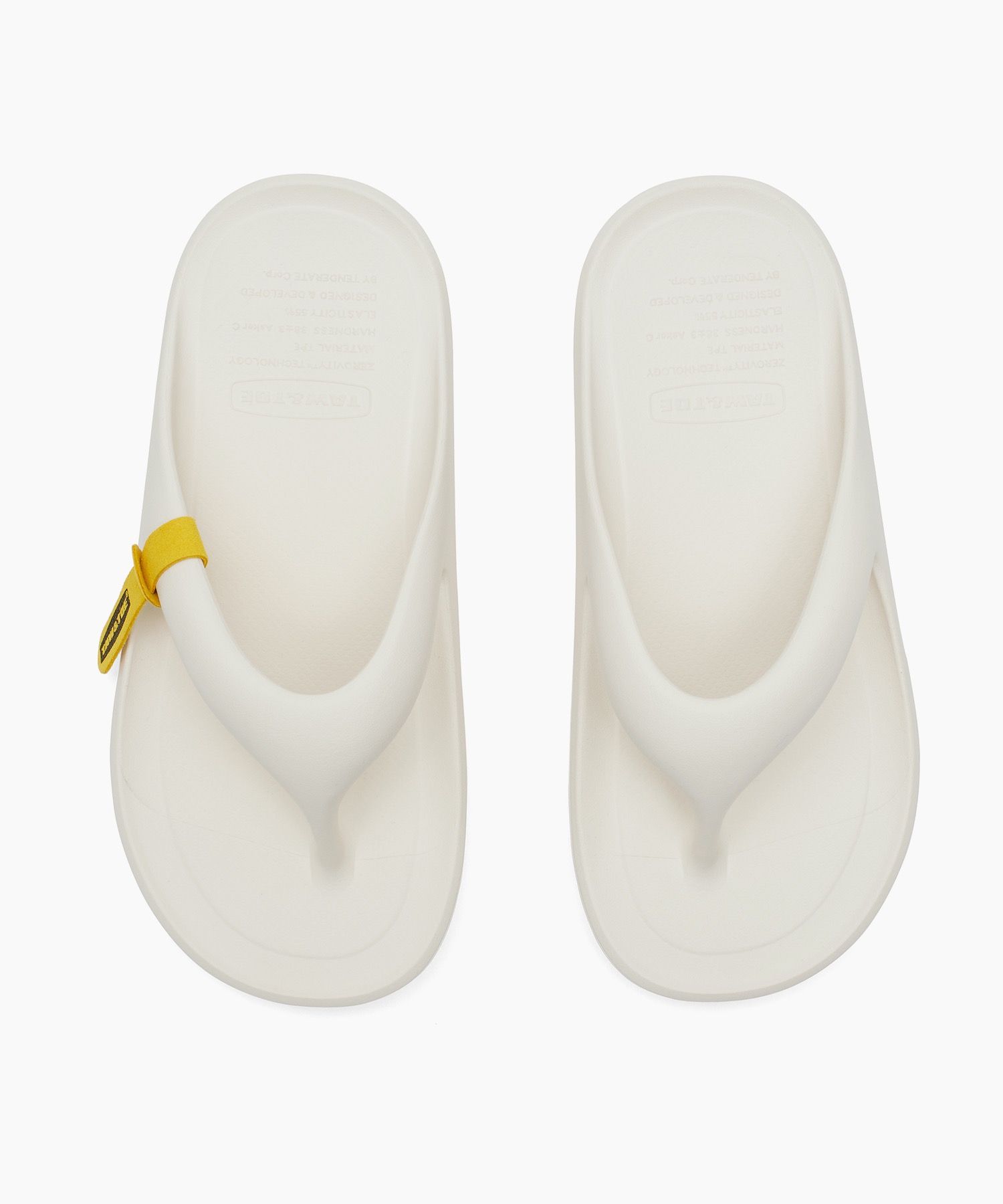 MUSINSA | TAW&TOE Flip Flop Zerovity Bounce Cream