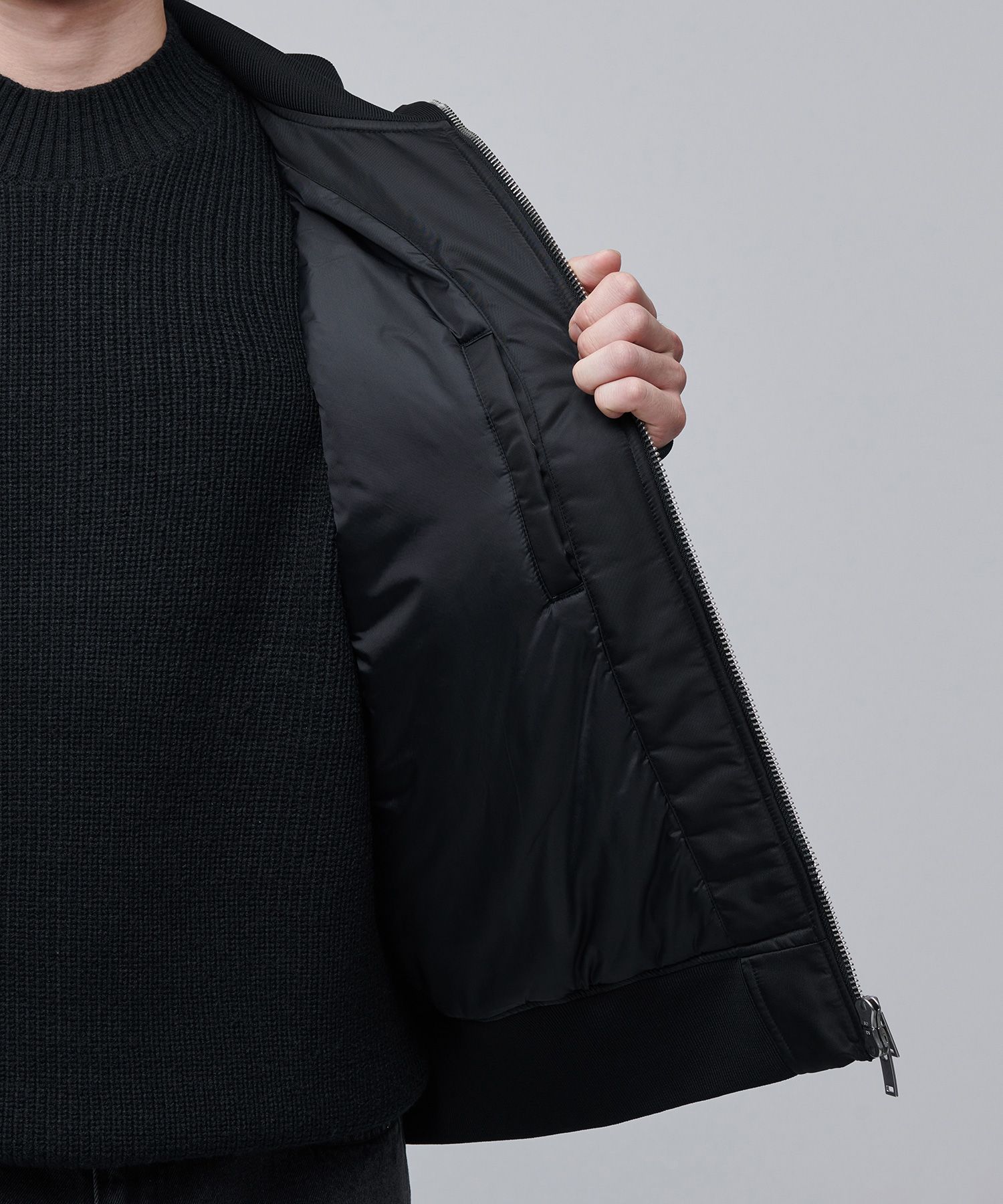 MUSINSA | MUSINSA STANDARD Oversized High Neck MA-1 Bomber 