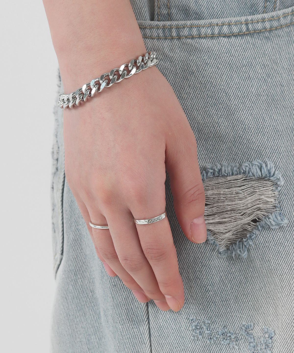 日本未入荷 [QUARQOR] #7125 silver92.5 Judith Ripka White Cubic Zirconia Rhodium Over Sterling