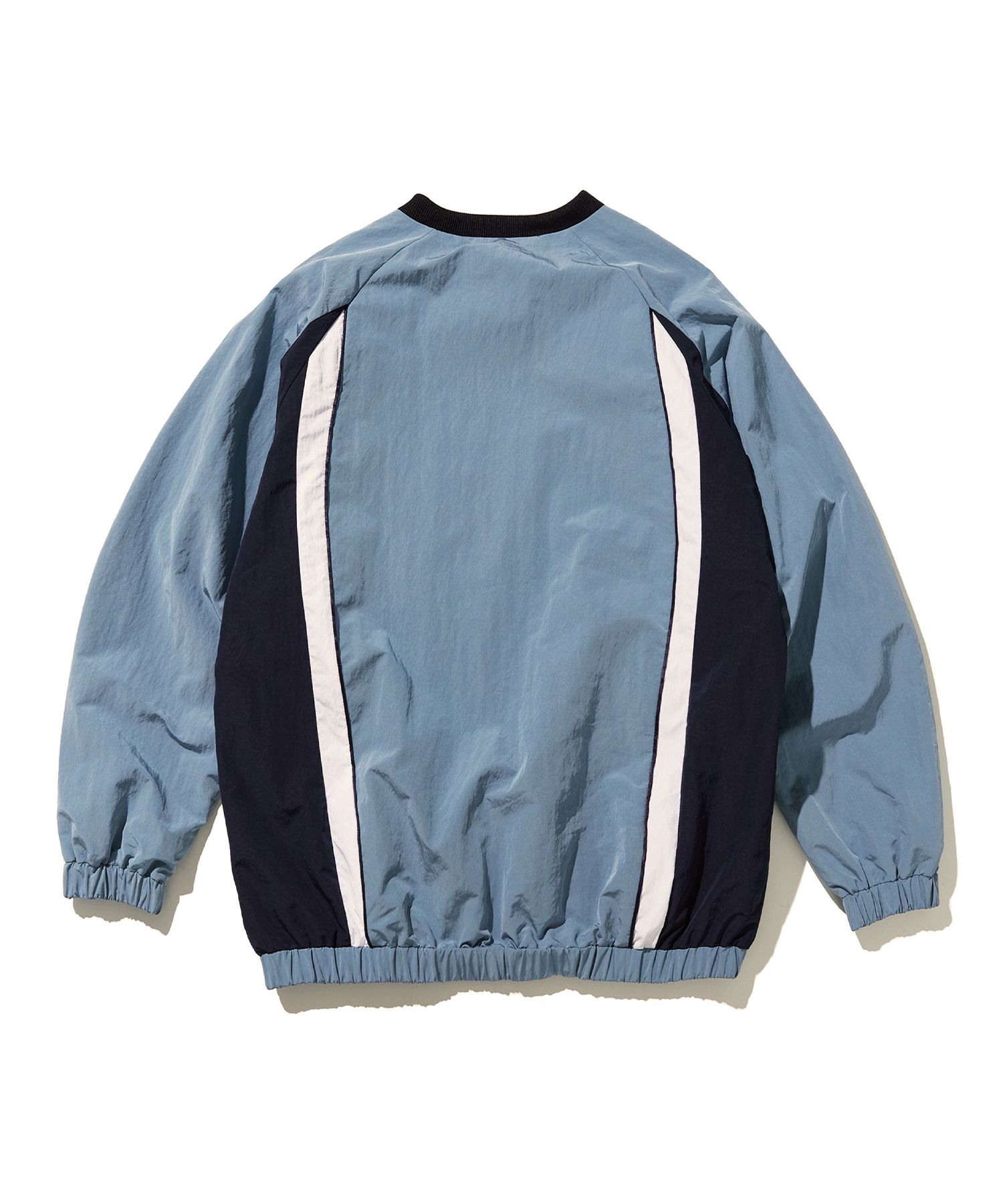 ●1993STUDIO●VINTAGE PIPING WINDBREAKER 男女兼用 大人気 MUSINSA公式 | 1993STUDIO Vintage Piping Windbreaker_Blue