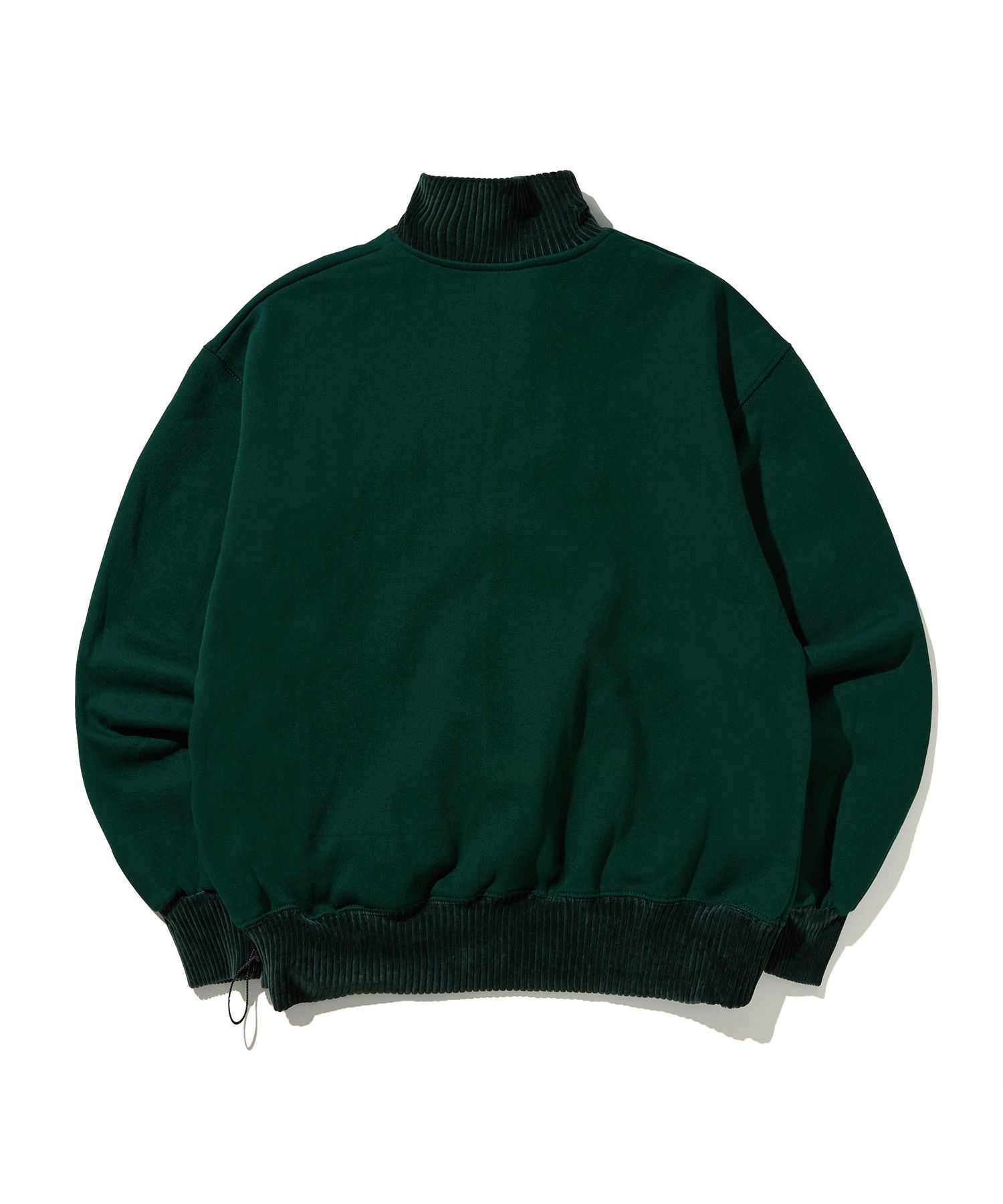 MUSINSA | 1993STUDIO Vintage Half Zip_Dark Green