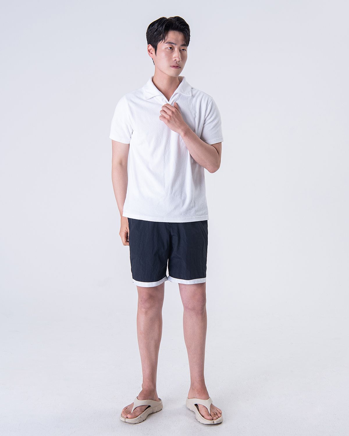 드베르망(DEVERRMAN) 나일론 썸머 스윔 팬츠 (네이비)