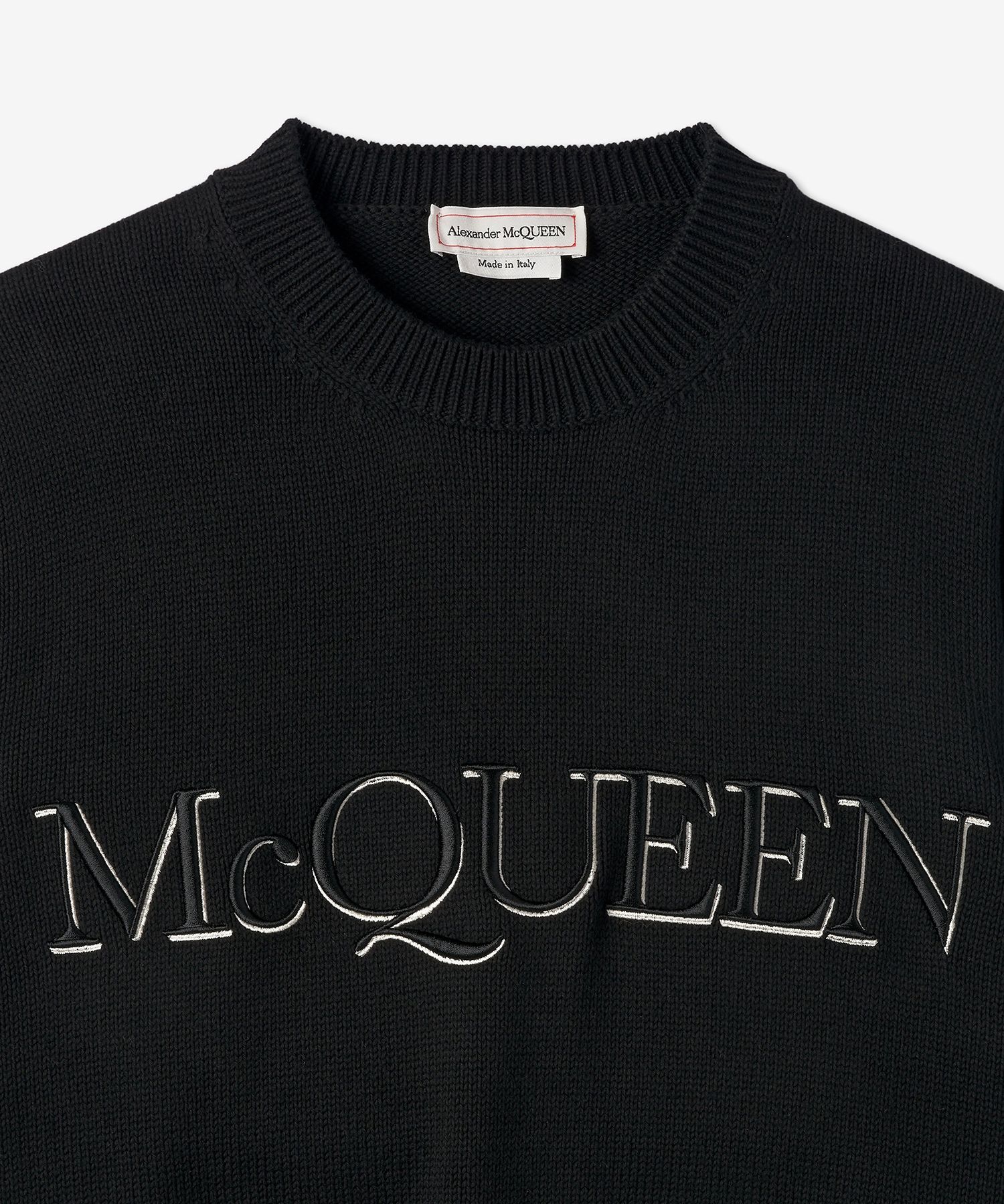 MUSINSA | ALEXANDER McQUEEN Men's Embroidered Logo