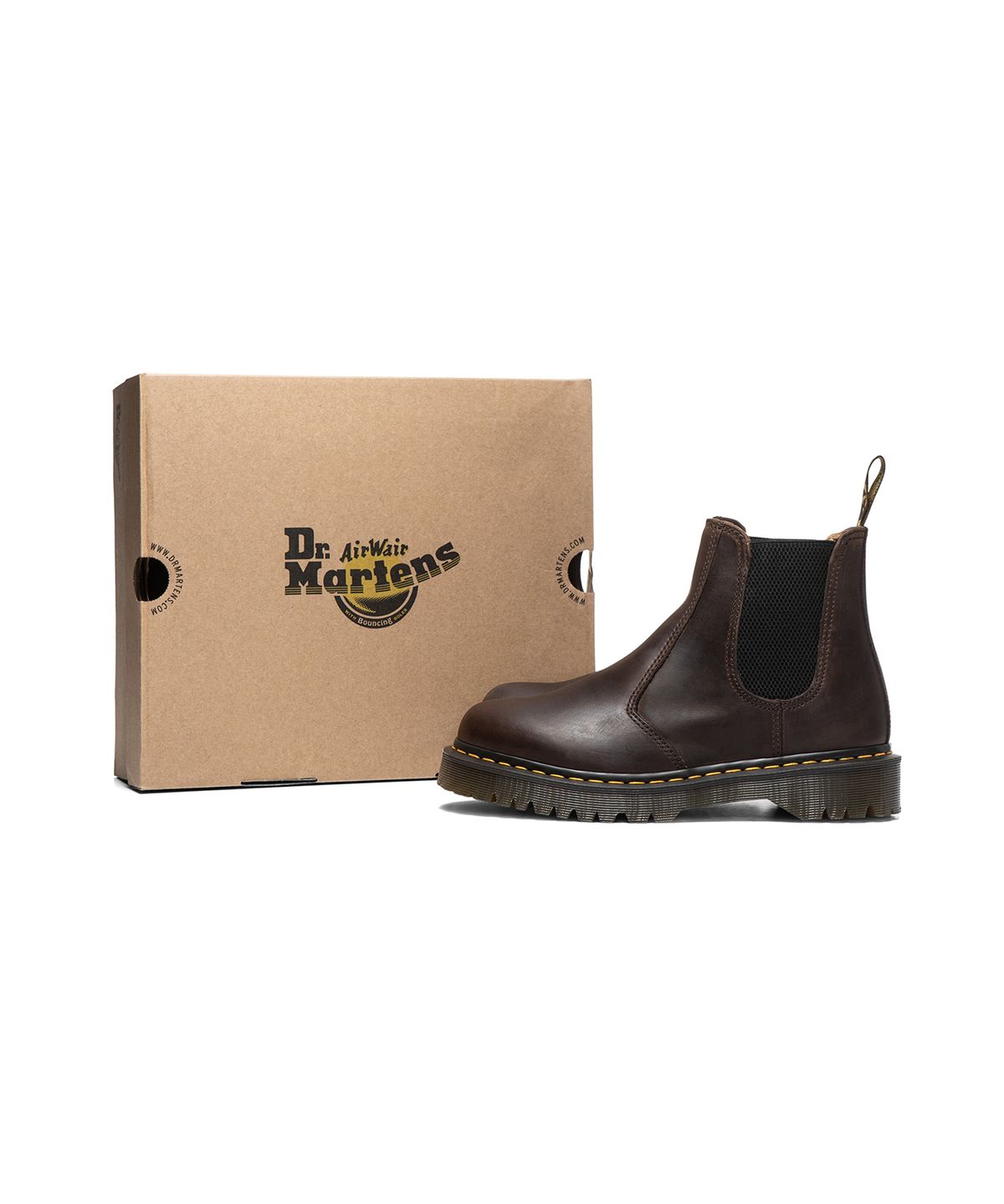 닥터마틴(DR.MARTENS) 2976 벡스 크레이지 호스 다크 브라운 / 27896201