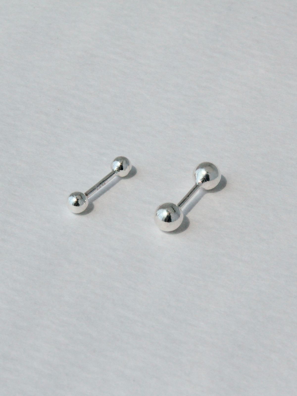 포스트루드(POSTLUDE) [SILVER] SV BALL PIERCING (2 SIZE)