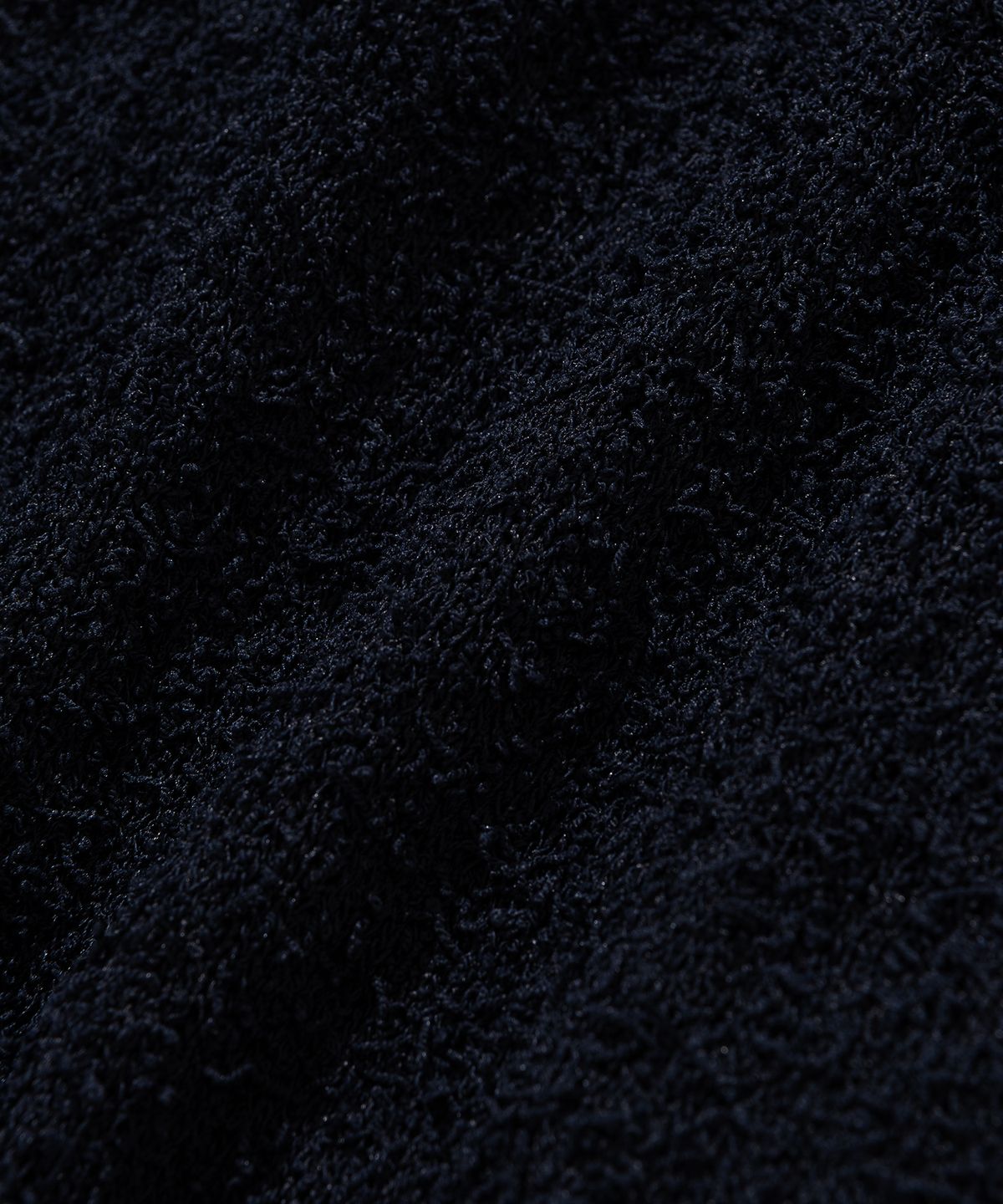 니티드(KNITTED) 테일 카라 가디건 BLACK