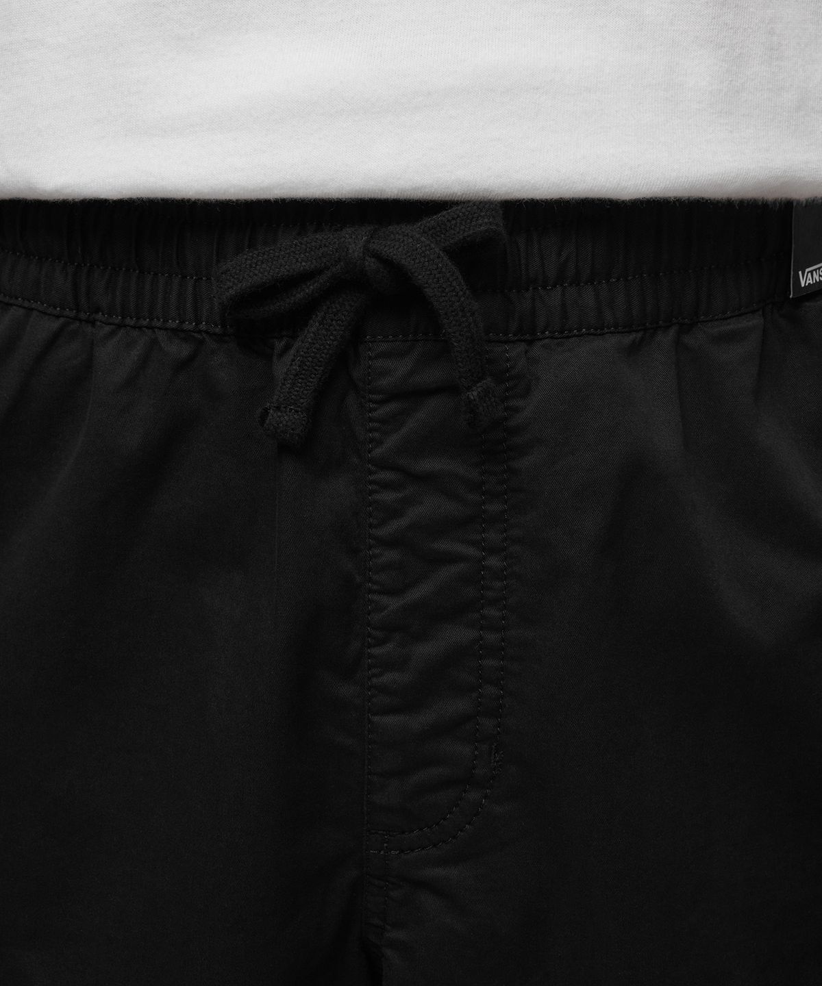 반스(VANS) 레인지 릴렉스드 엘라스틱 쇼츠 - 블랙 / VN0A5FKDBLK1