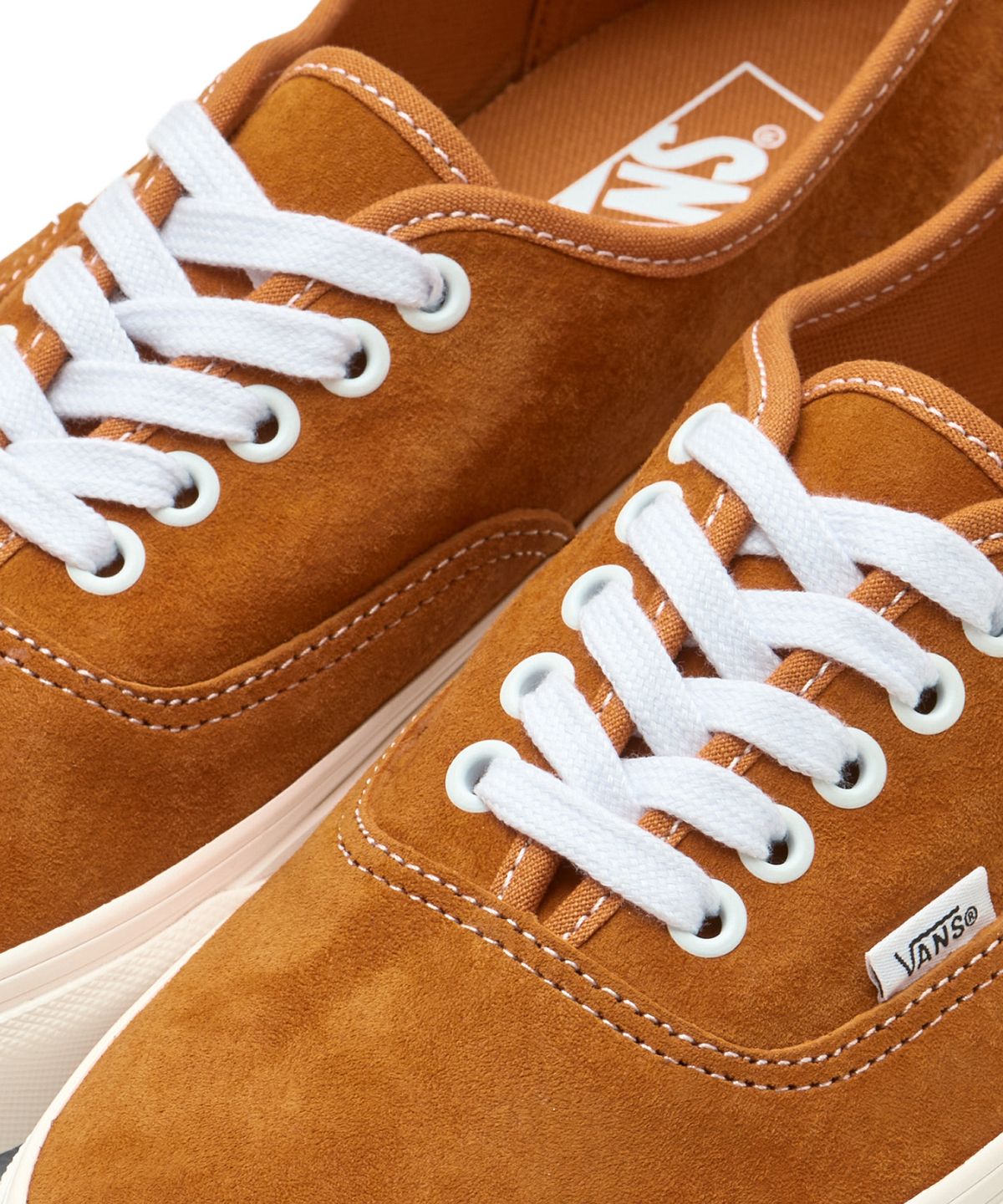 반스(VANS) 어센틱 - (피그 스웨이드) 데저트 선:스노우 화이트 / VN0A5HZS9FZ1