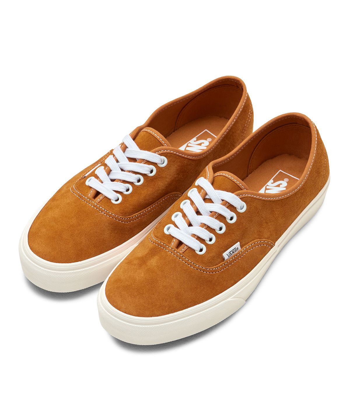 반스(VANS) 어센틱 - (피그 스웨이드) 데저트 선:스노우 화이트 / VN0A5HZS9FZ1