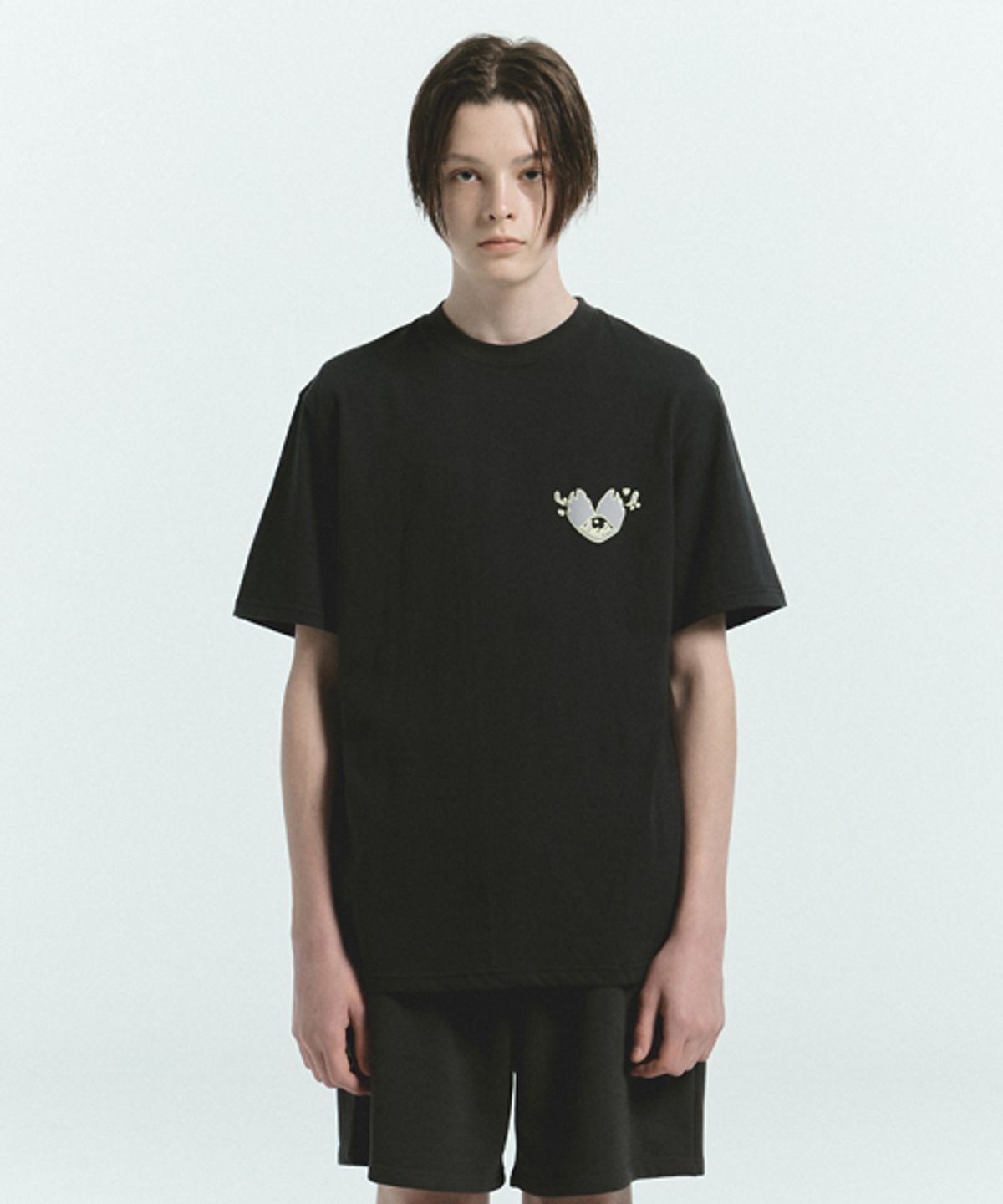 잇자바이브(ITZAVIBE) [ITS22UT02BK] I LOVE CATS NOT YOU X KANZE TEE