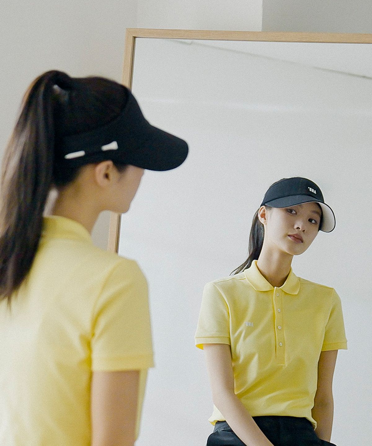 앤드 골프(AND GOLF) Visor Black