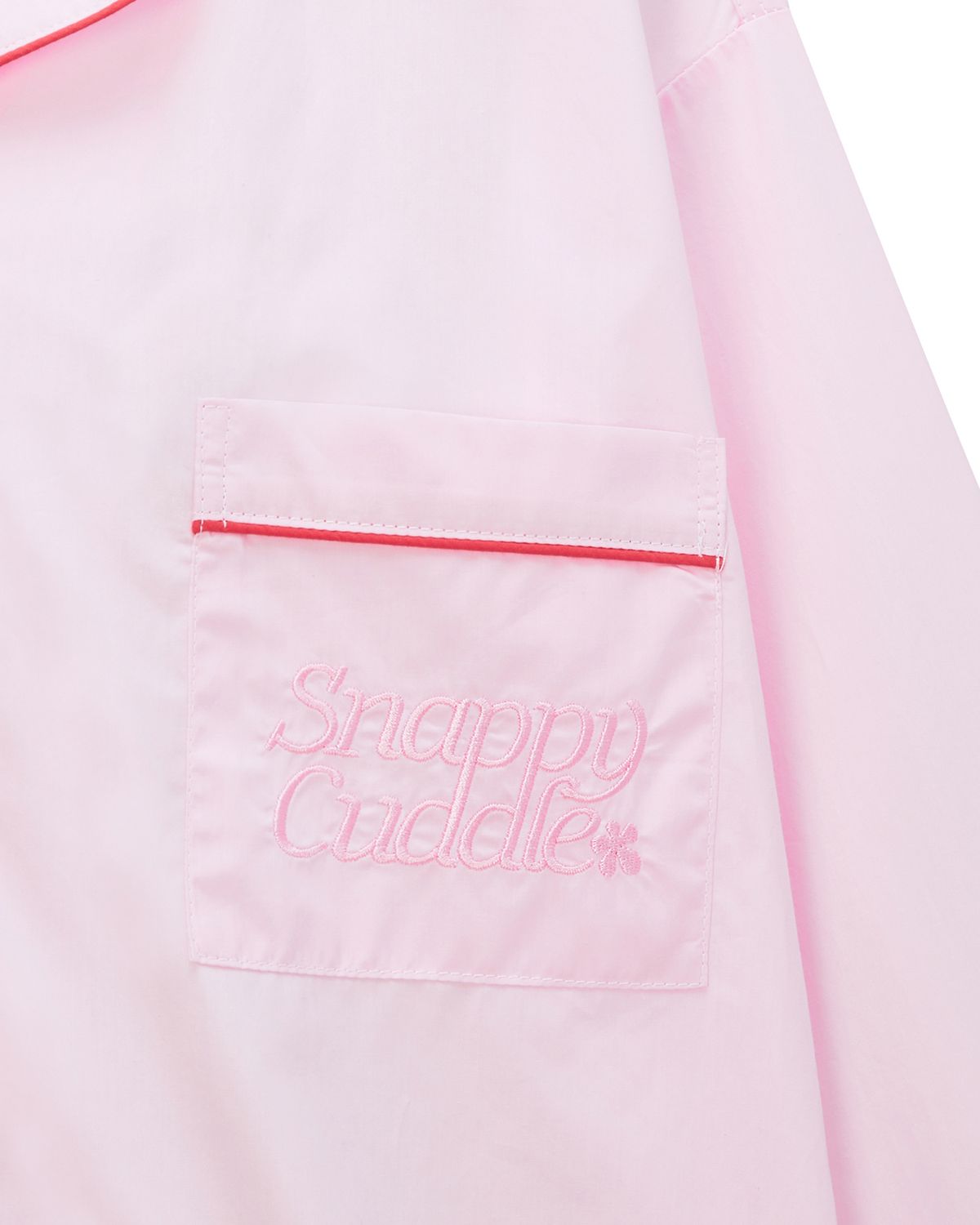 스내피커들(SNAPPY CUDDLE) Gentle Taste Long-shirts (Primrose Pink)