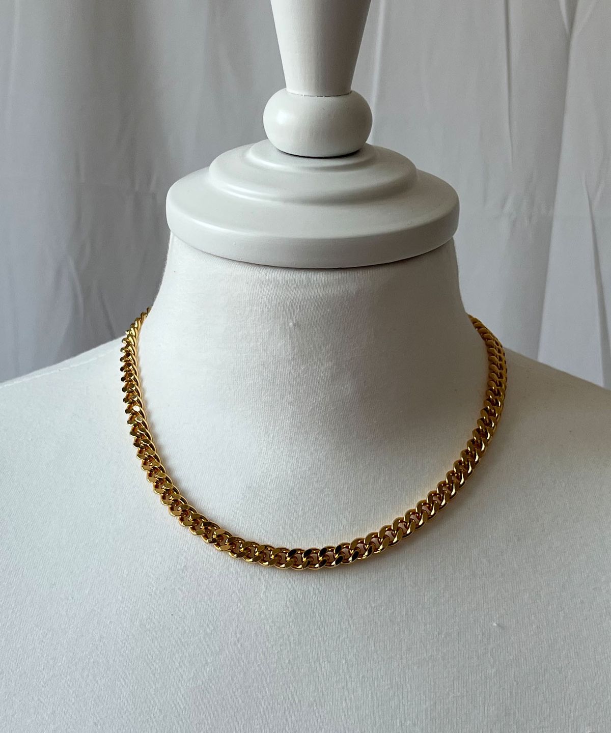 섹스토(SEXTO) [목걸이][써지컬스틸]1202DC Chain Necklace Gold