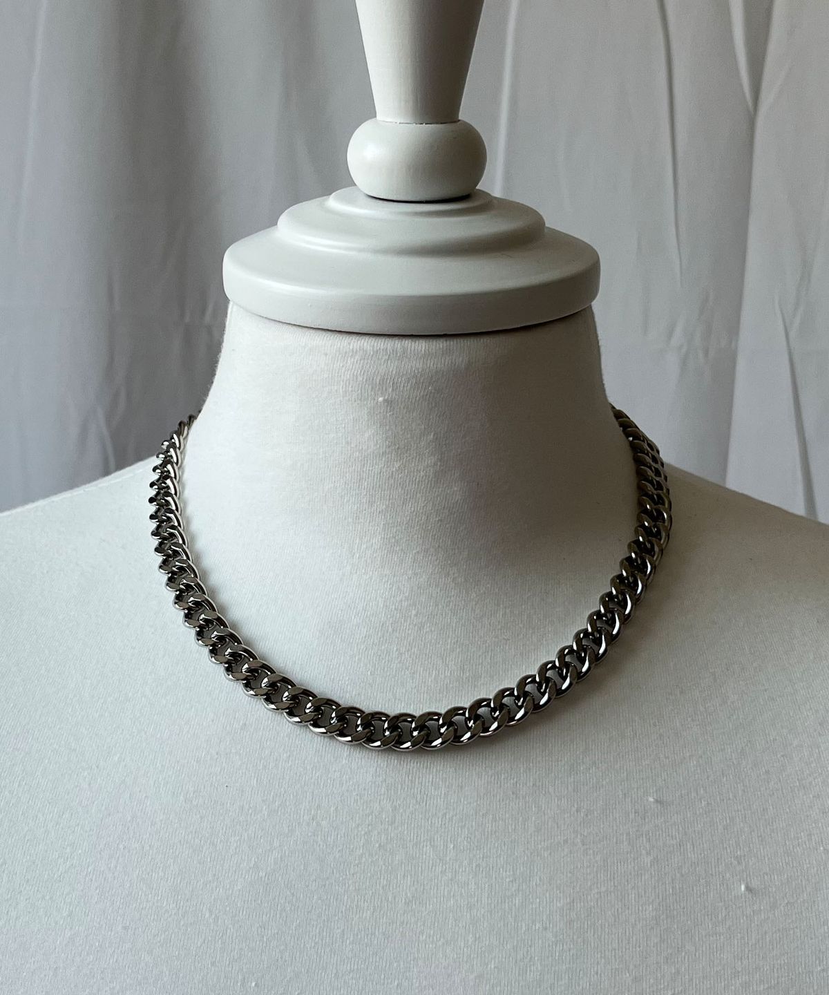 섹스토(SEXTO) [목걸이][써지컬스틸]1252DC Chain Necklace Silver