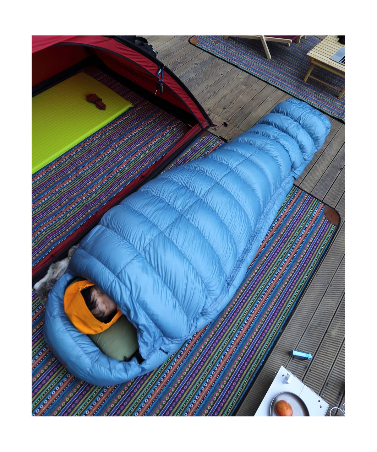 백컨트리(BACKCOUNTRY) 엘브레스 1200 머미형 침낭