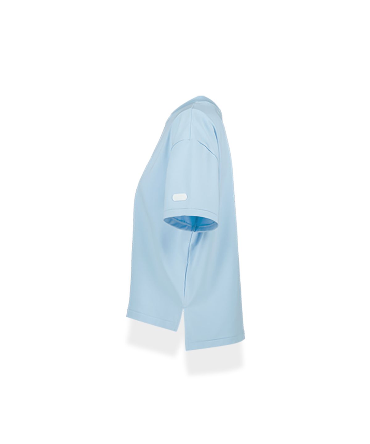 앤드 골프(AND GOLF) Mock Neck T shirts Sky Blue