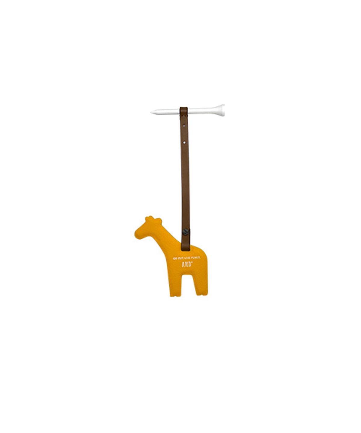 앤드 골프(AND GOLF) Buddy Charm Yellow Giraffe
