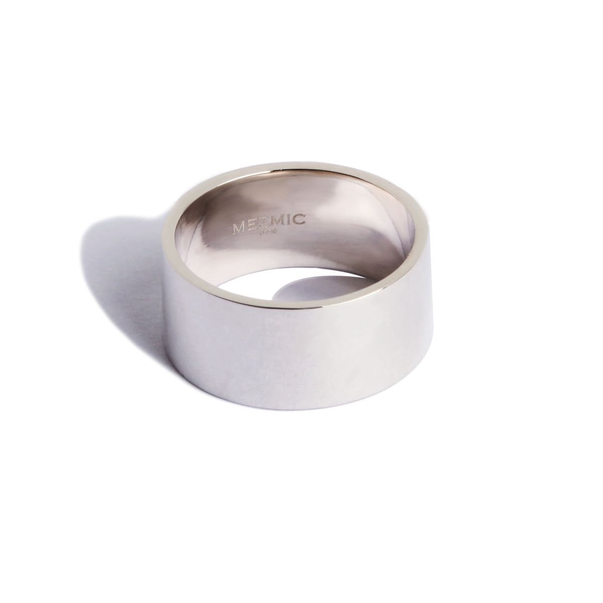 매즈믹(MEZMIC) 10mm 베이직 실버 반지