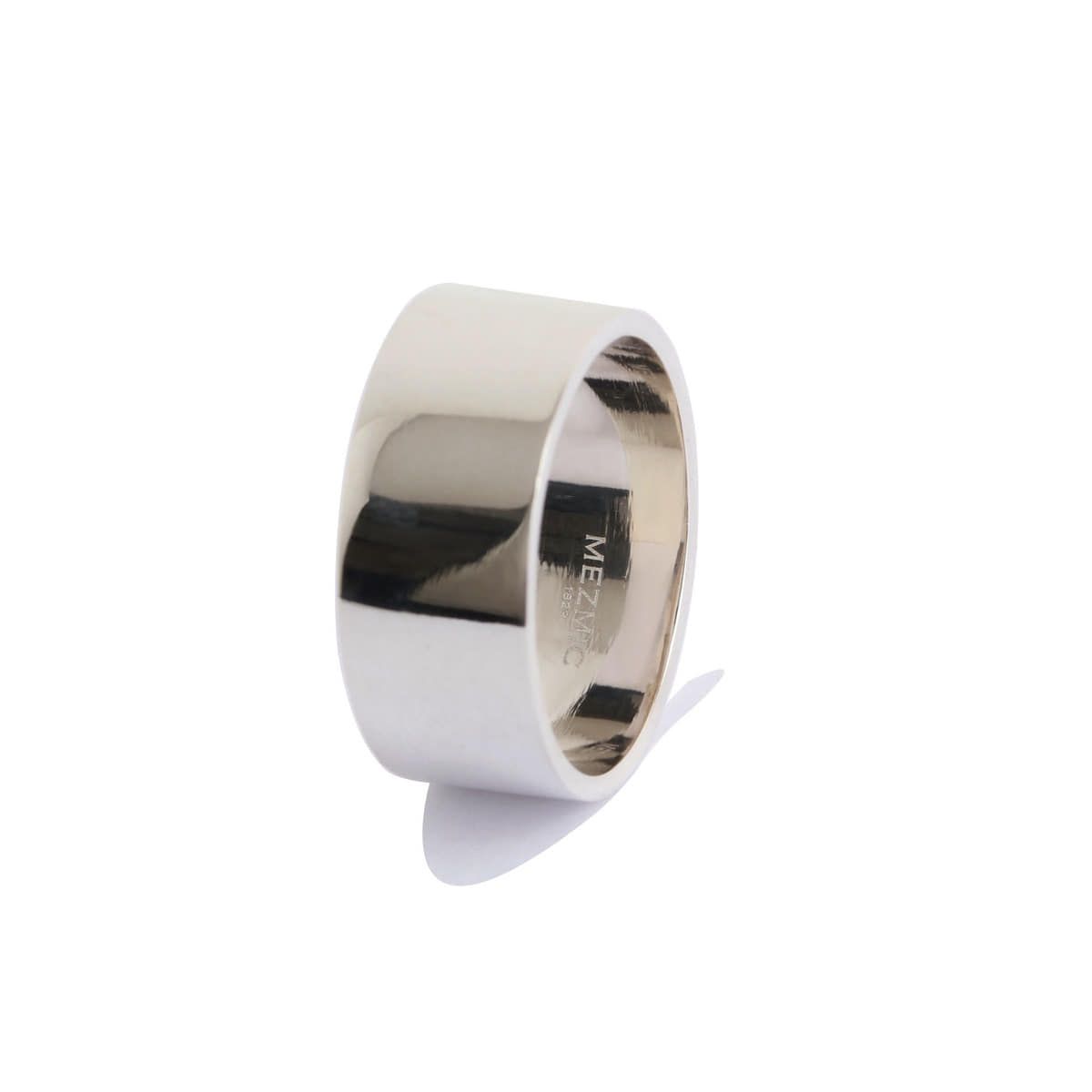 매즈믹(MEZMIC) 10mm 베이직 실버 반지