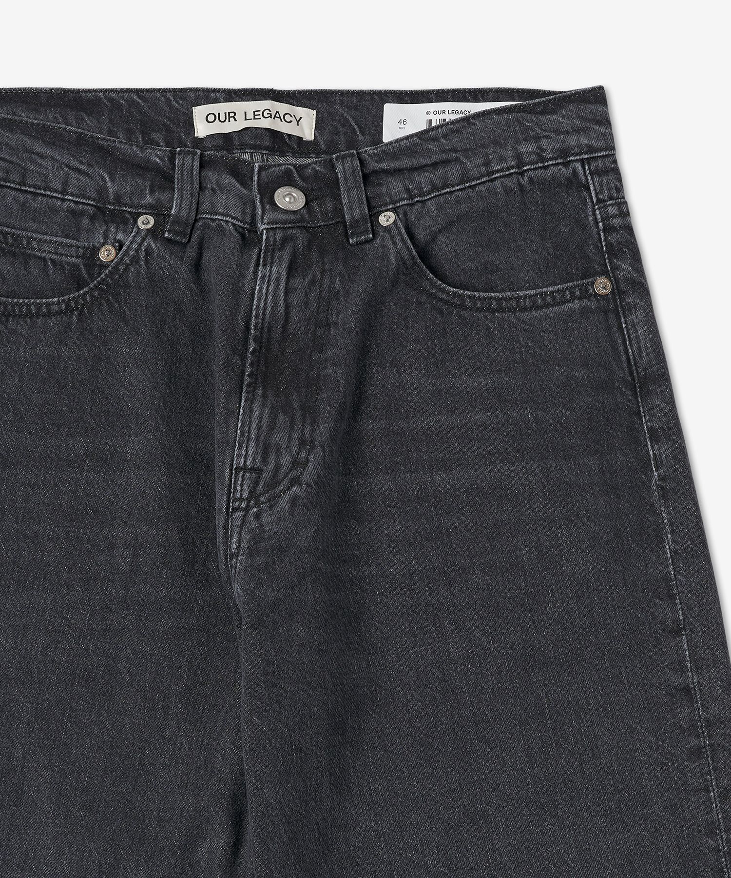 【SATIIIZ】Rotten Cutting Bermuda Denim Pants SATIIIZ】Rotten Cutting Bermuda Denim Pants (SATiiiZ/デニム