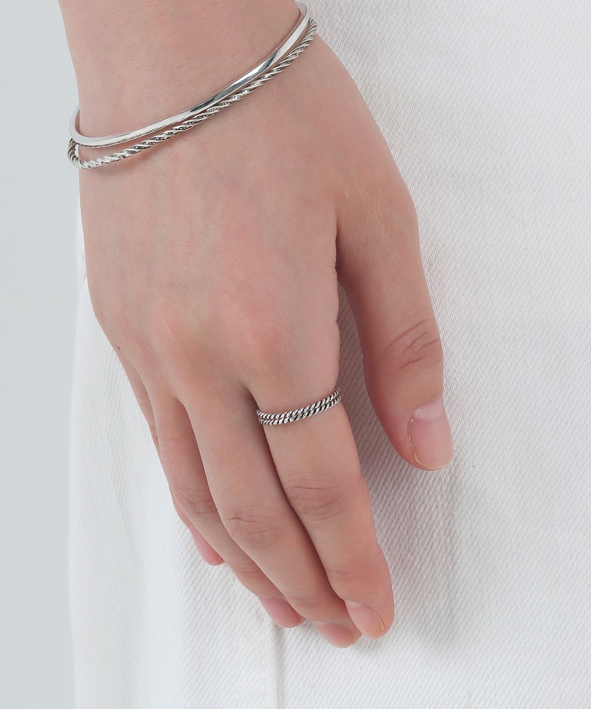 쿼르코어(QUARQOR) #9108 silver92.5 RING