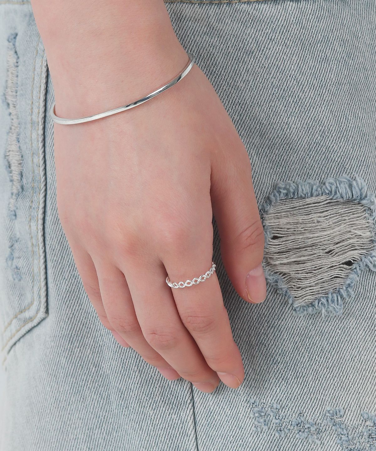 쿼르코어(QUARQOR) #7120 silver92.5 RING