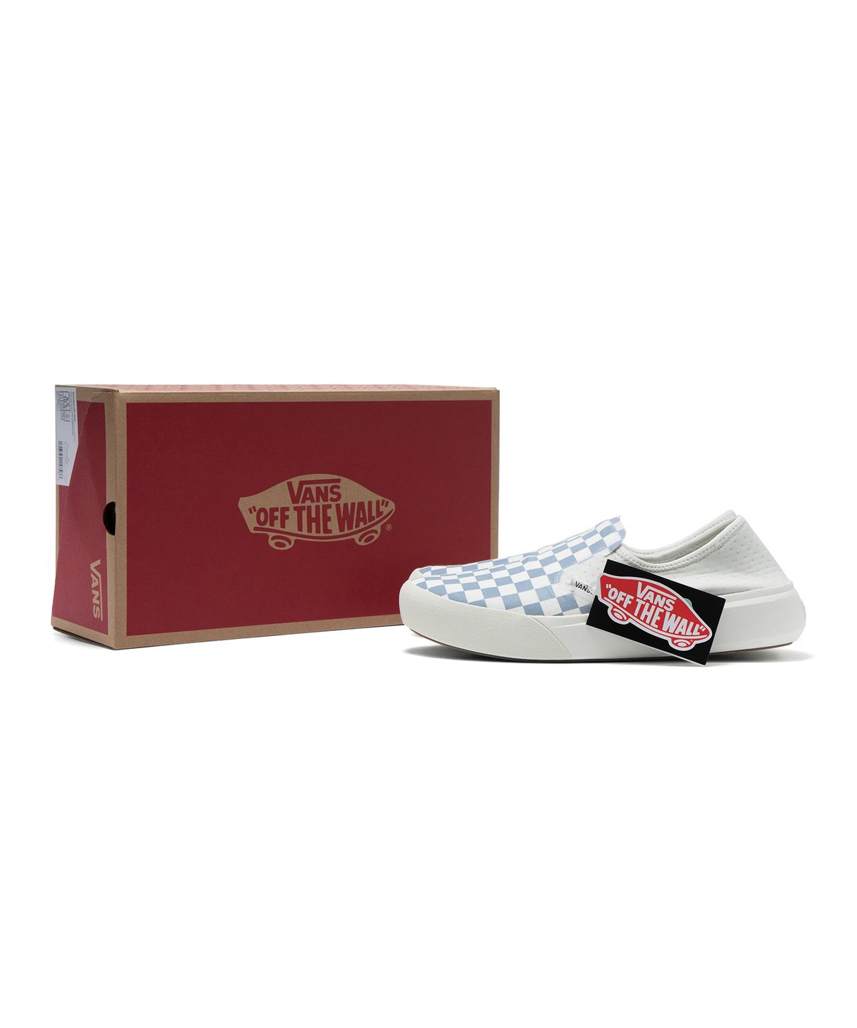 반스(VANS) 컴피쿠시 원 - (체커보드) 블루:마쉬멜로우 / VN0A45J57Z21
