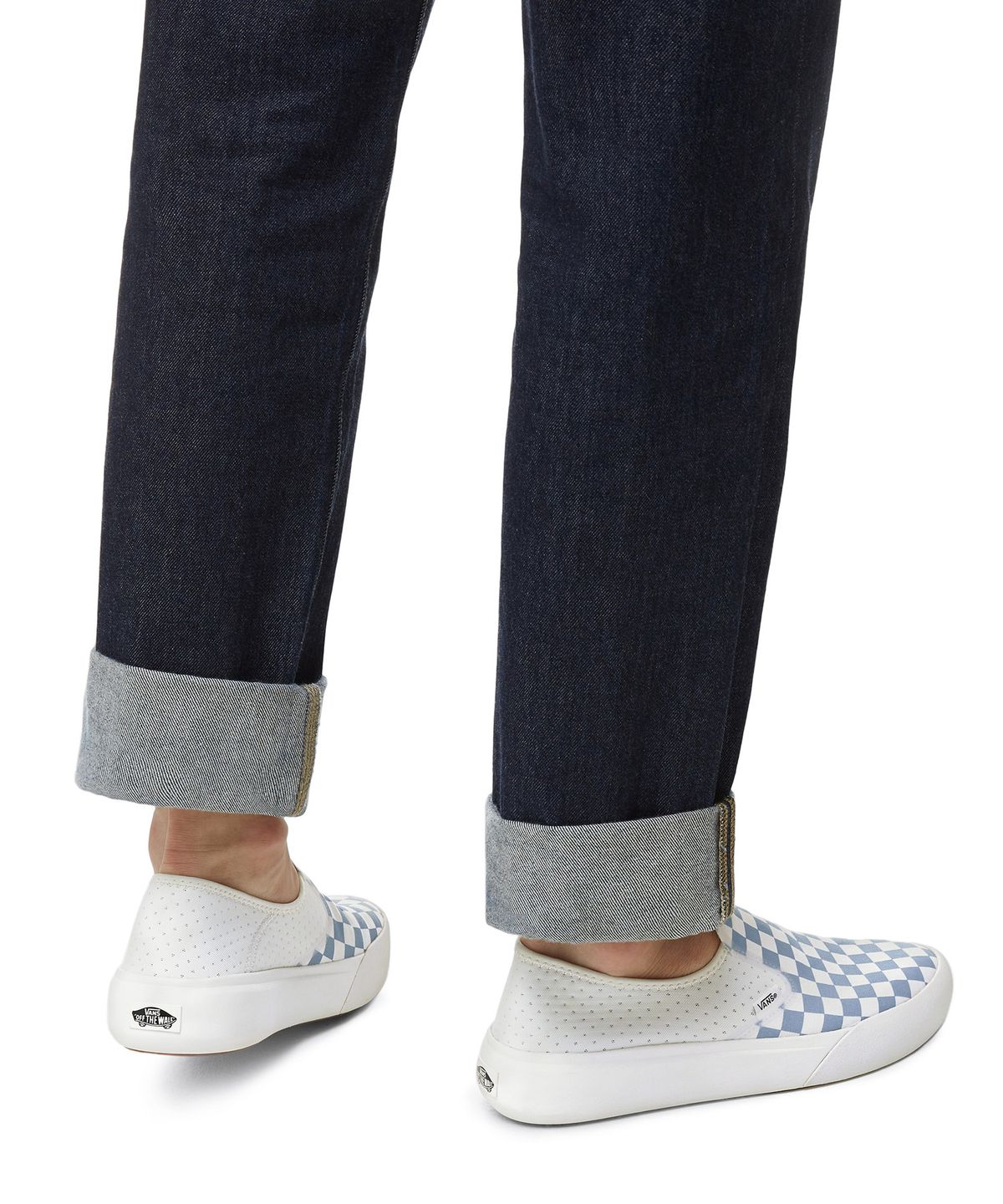 반스(VANS) 컴피쿠시 원 - (체커보드) 블루:마쉬멜로우 / VN0A45J57Z21