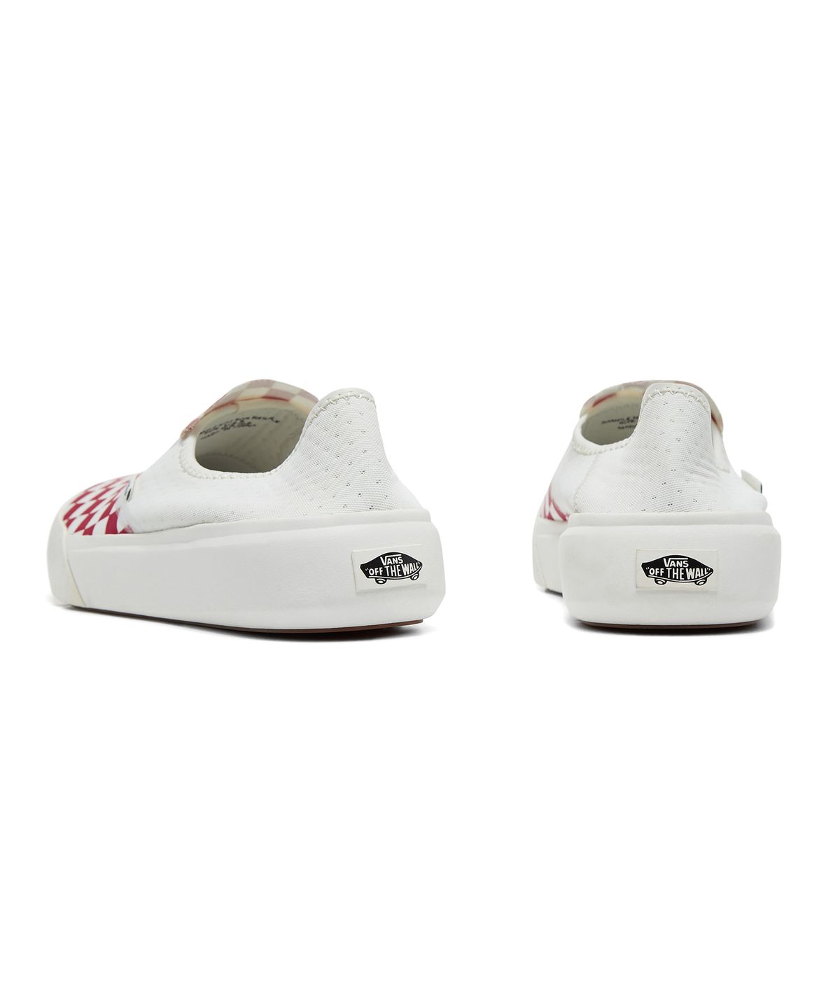 반스(VANS) 컴피쿠시 원 - (체커보드) 레이싱 레드:마쉬멜로우 / VN0A45J5BOP1