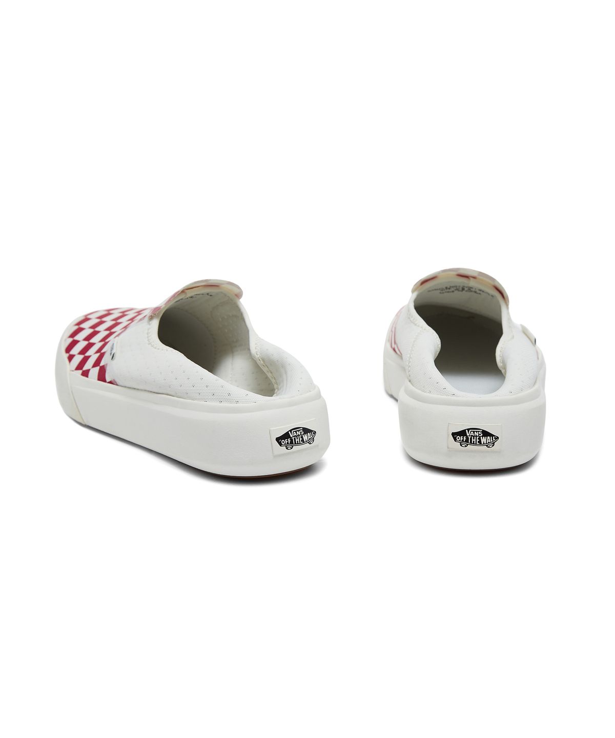 반스(VANS) 컴피쿠시 원 - (체커보드) 레이싱 레드:마쉬멜로우 / VN0A45J5BOP1
