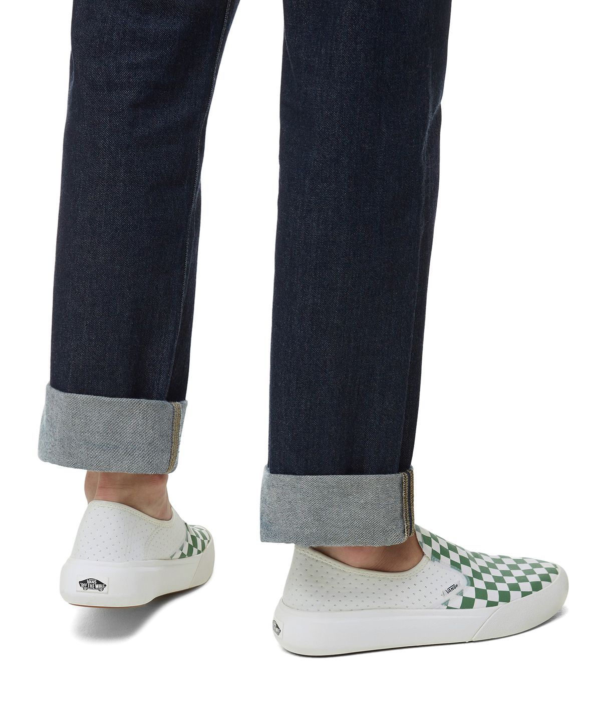 반스(VANS) 컴피쿠시 원 - (체커보드) 그린:마쉬멜로우 / VN0A45J5V0N1