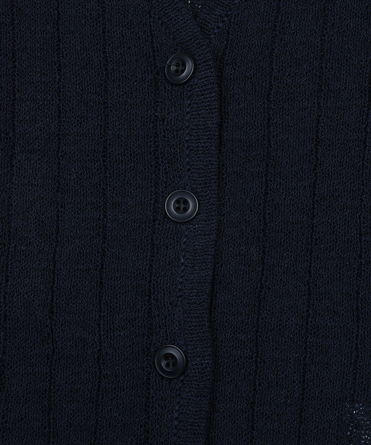 하드코어 해피니스(HARDCORE HAPPINESS) SIGNATURE LINEN KNIT VEST_NAVY
