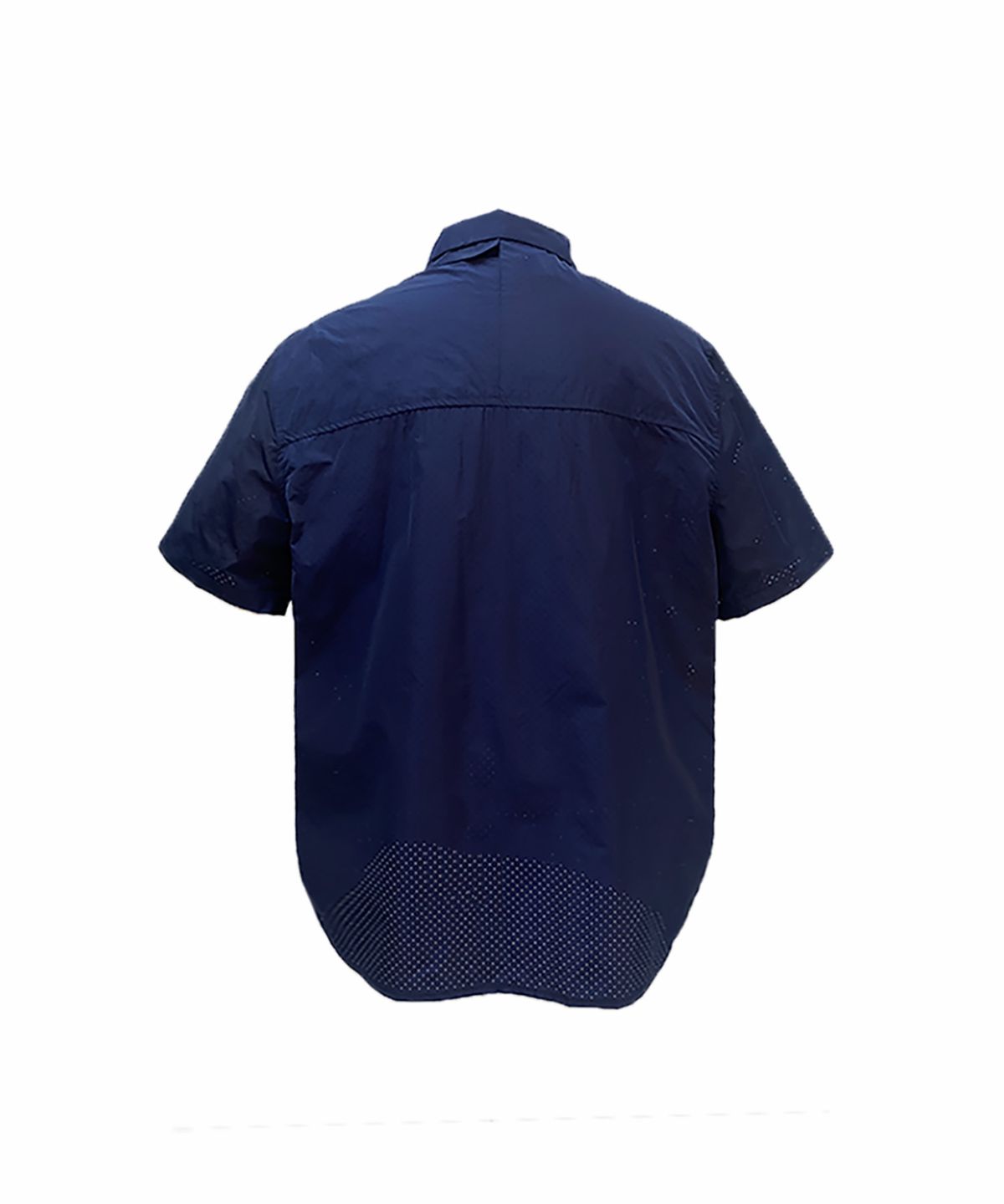 이레귤러(IRREGULAR) 1.5 PUNCHED CELL S/S SHIRTS (NAVY)