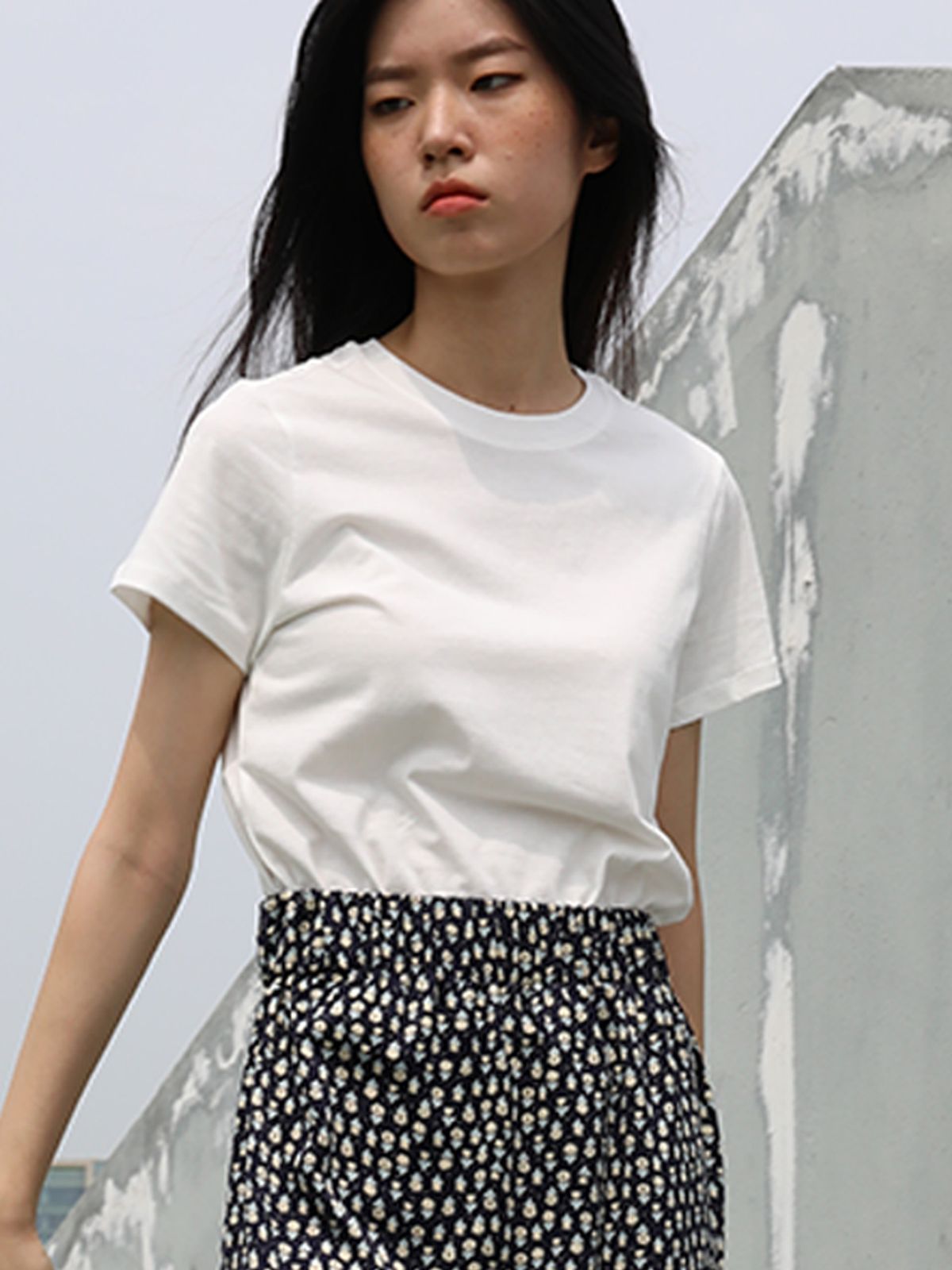 쏘리, 투 머치 러브(SORRY, TOO MUCH LOVE) So Luv Crop Tee_White