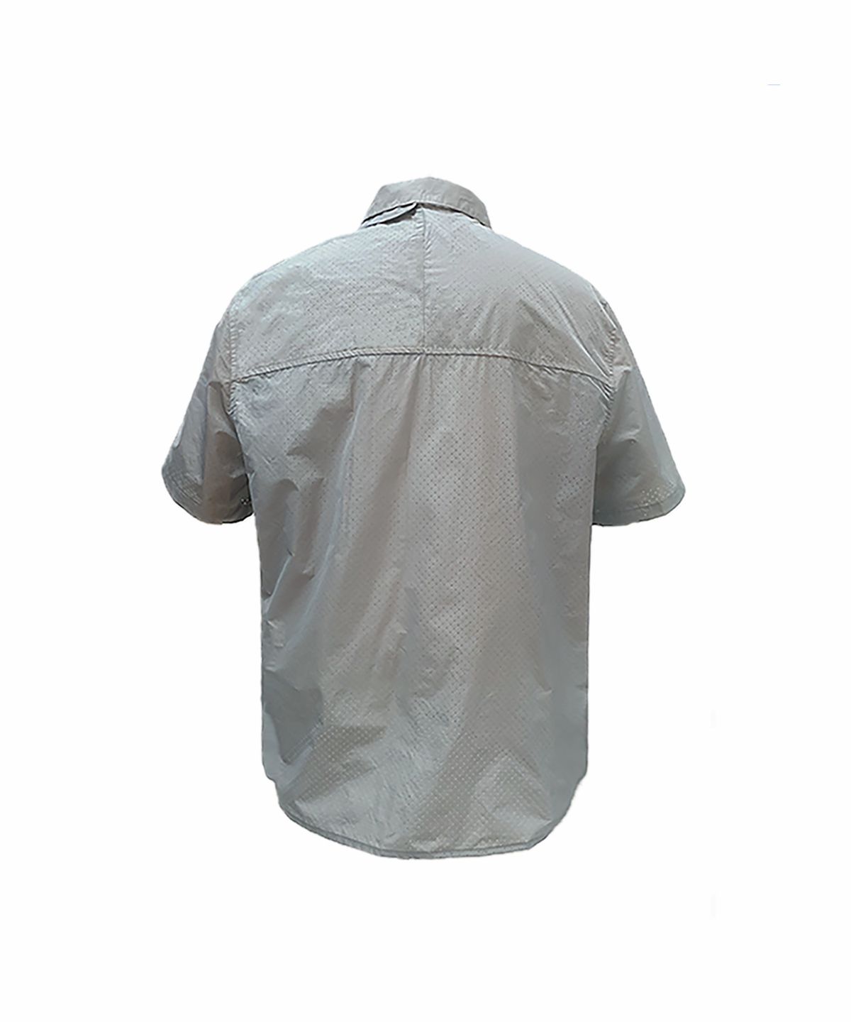 이레귤러(IRREGULAR) 1.5 PUNCHED CELL S/S SHIRTS (SILVER GREY)