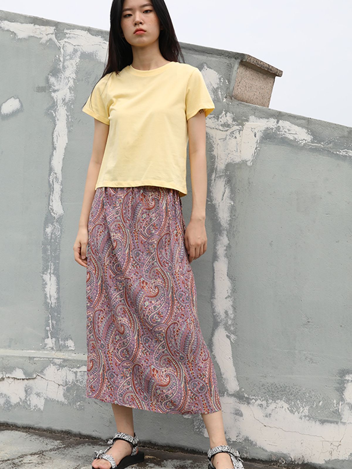 쏘리, 투 머치 러브(SORRY, TOO MUCH LOVE) So Luv Crop Tee_Yellow