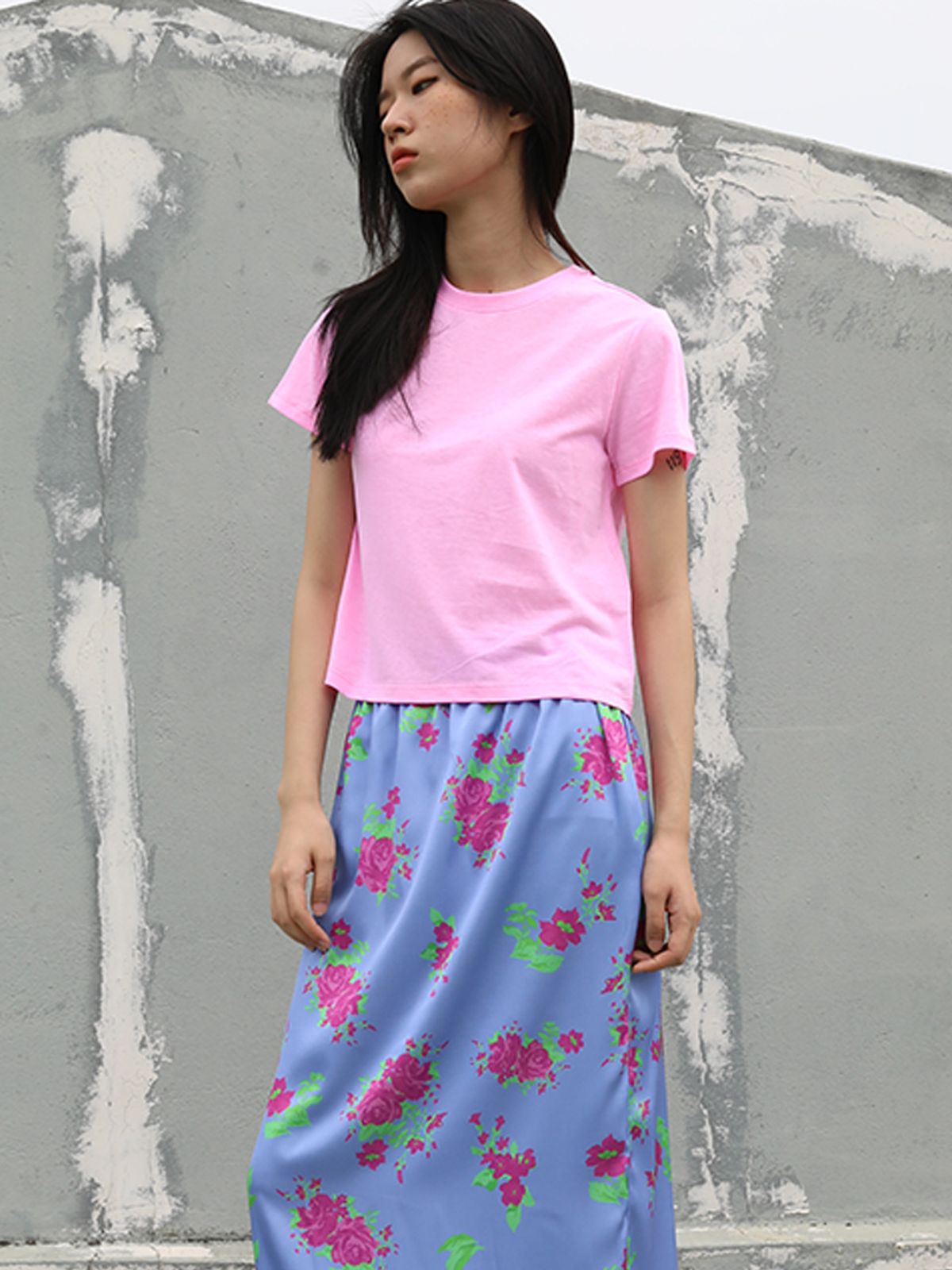 쏘리, 투 머치 러브(SORRY, TOO MUCH LOVE) So Luv Crop Tee_Pink