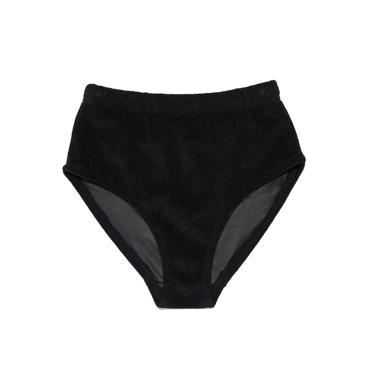 네이키드서프클럽(NAKED SURF CLUB) 테리 하이 브리프 (Black)