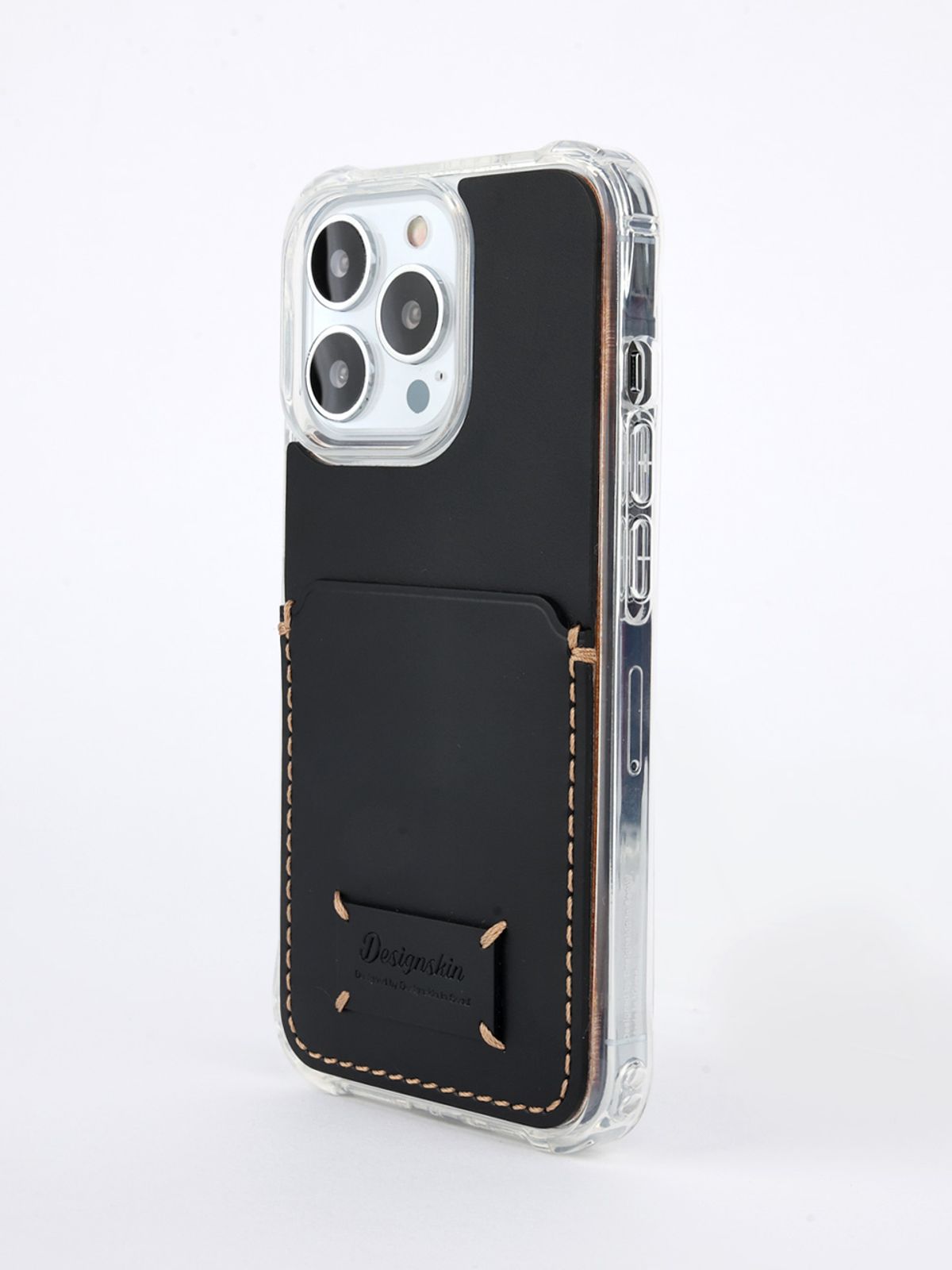 디자인스킨(DESIGNSKIN) 피닉스 프로 프리미엄 레더 카드 포켓 케이스 (블랙)