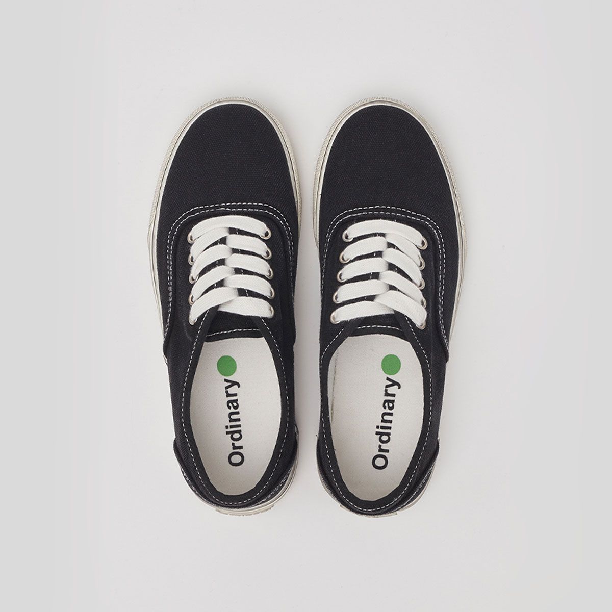 오디너리원(ORDINARYONE) ORIGINAL GROUND SNEAKERS 001 BLACK