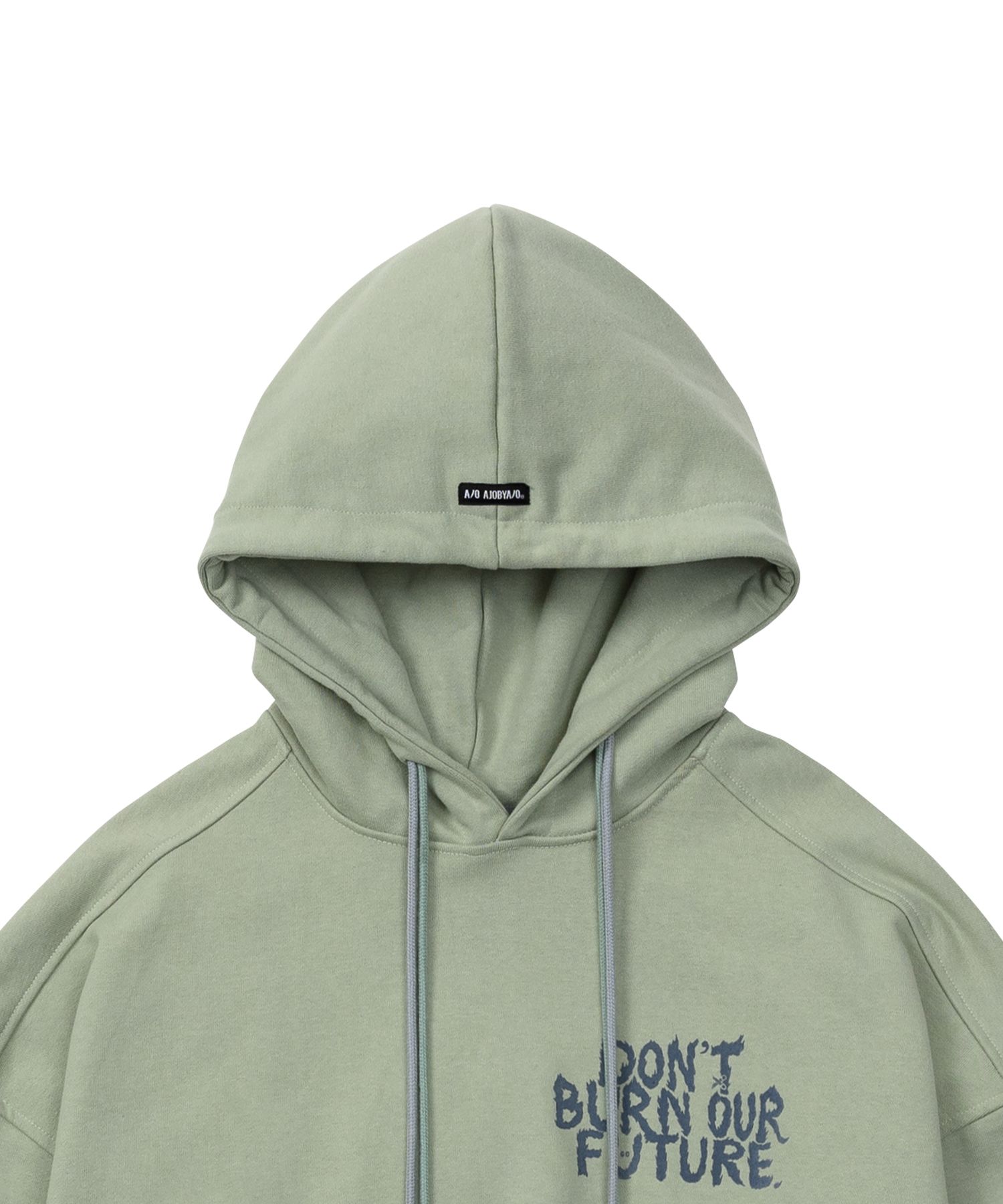 【AJO AJOBYAJO】22FW★ Oversized (19) Slogan Hoodie MUSINSA | AJOBYAJO Oversized (19) Slogan Hoodie [MINT]