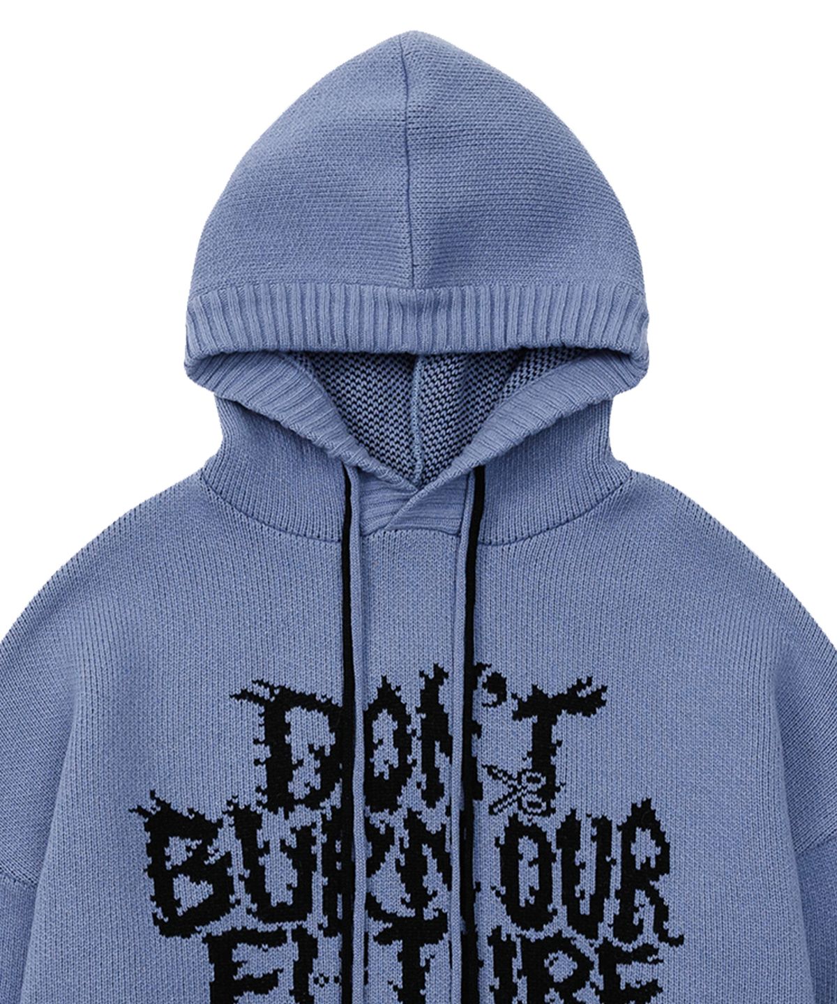아조바이아조(AJOBYAJO) [PBA] DBOF Wool Knit Hoodie [LILAC]