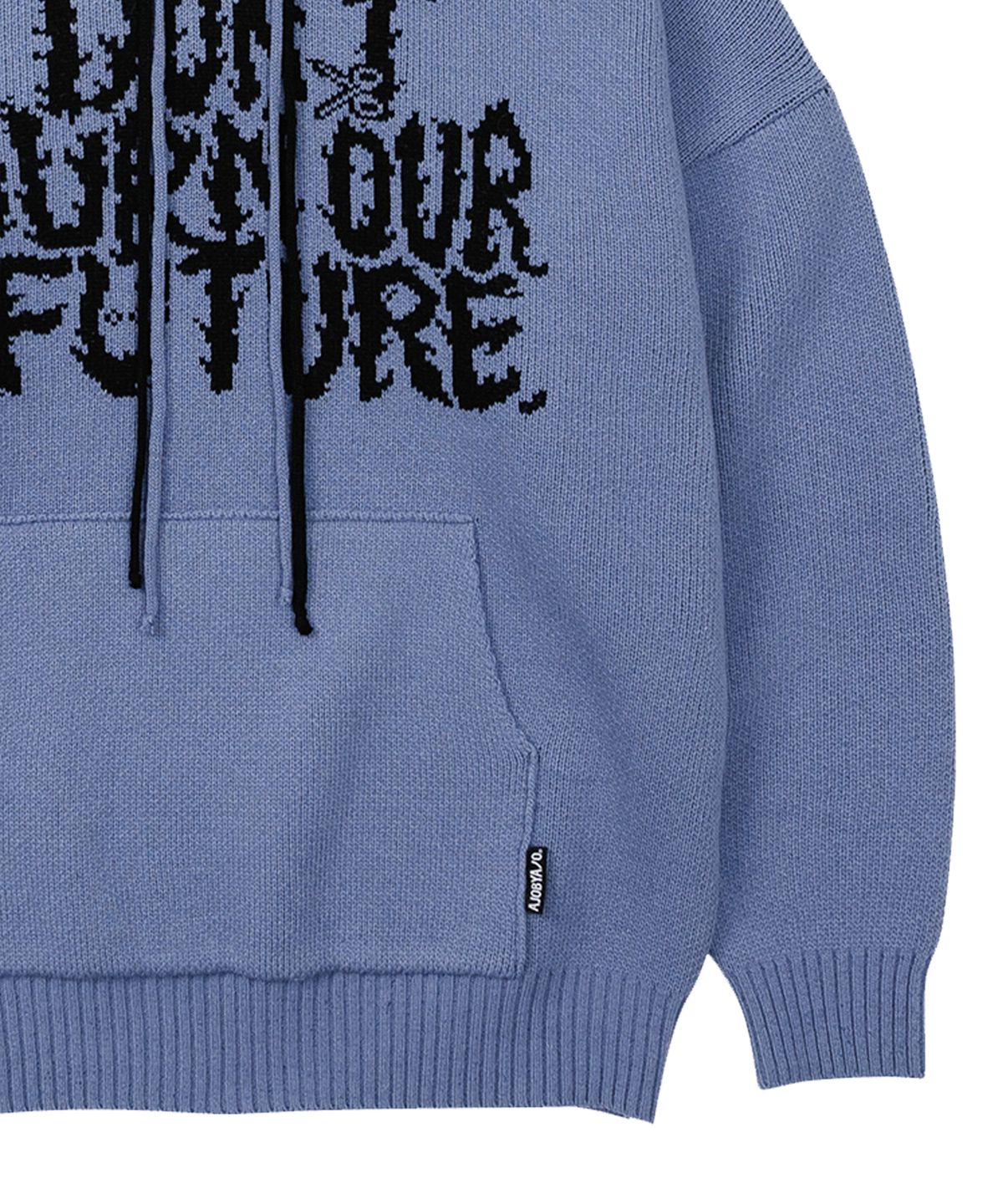 아조바이아조(AJOBYAJO) [PBA] DBOF Wool Knit Hoodie [LILAC]