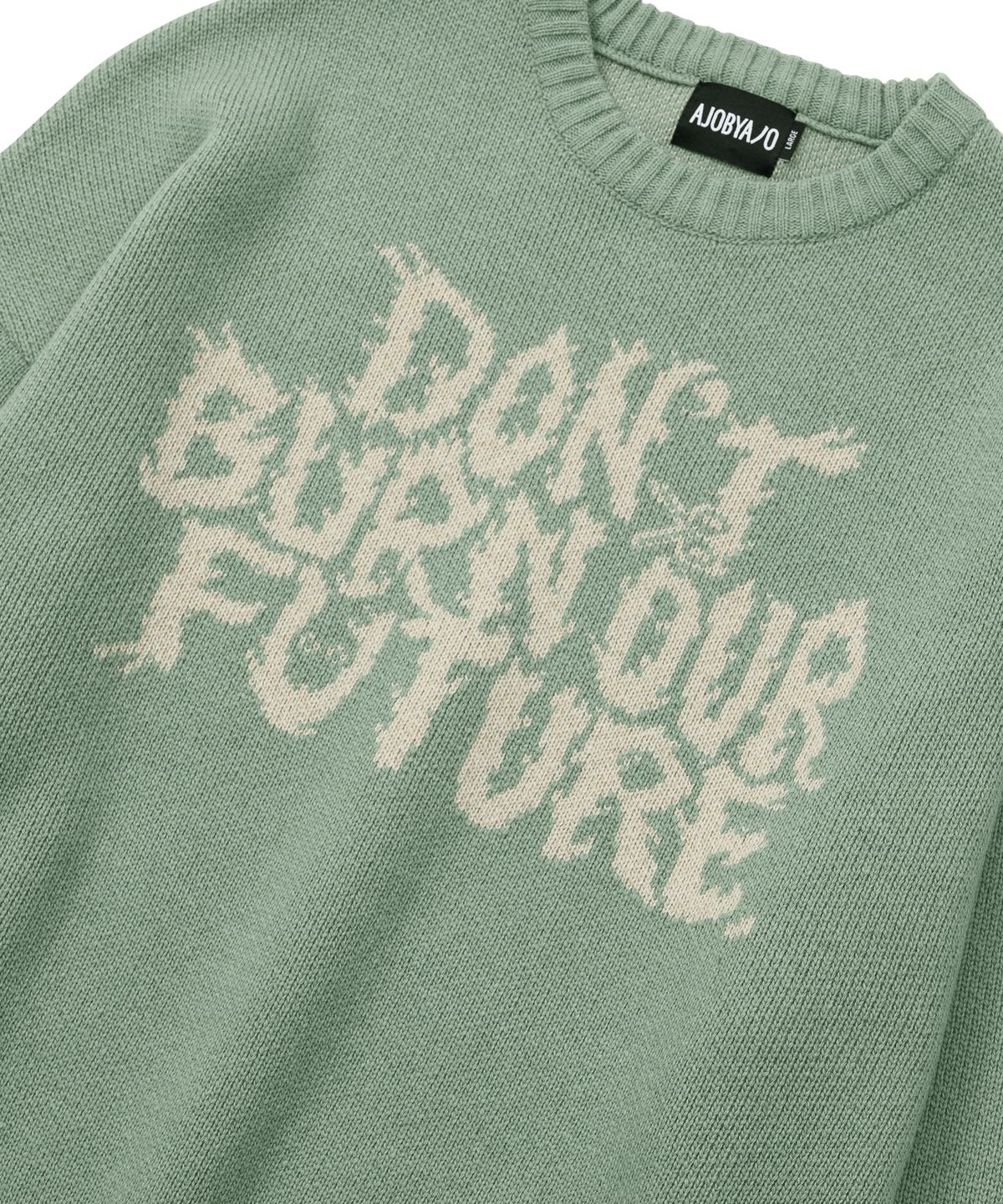 아조바이아조(AJOBYAJO) [PBA] DBOF Wool Knit Sweater [MINT]